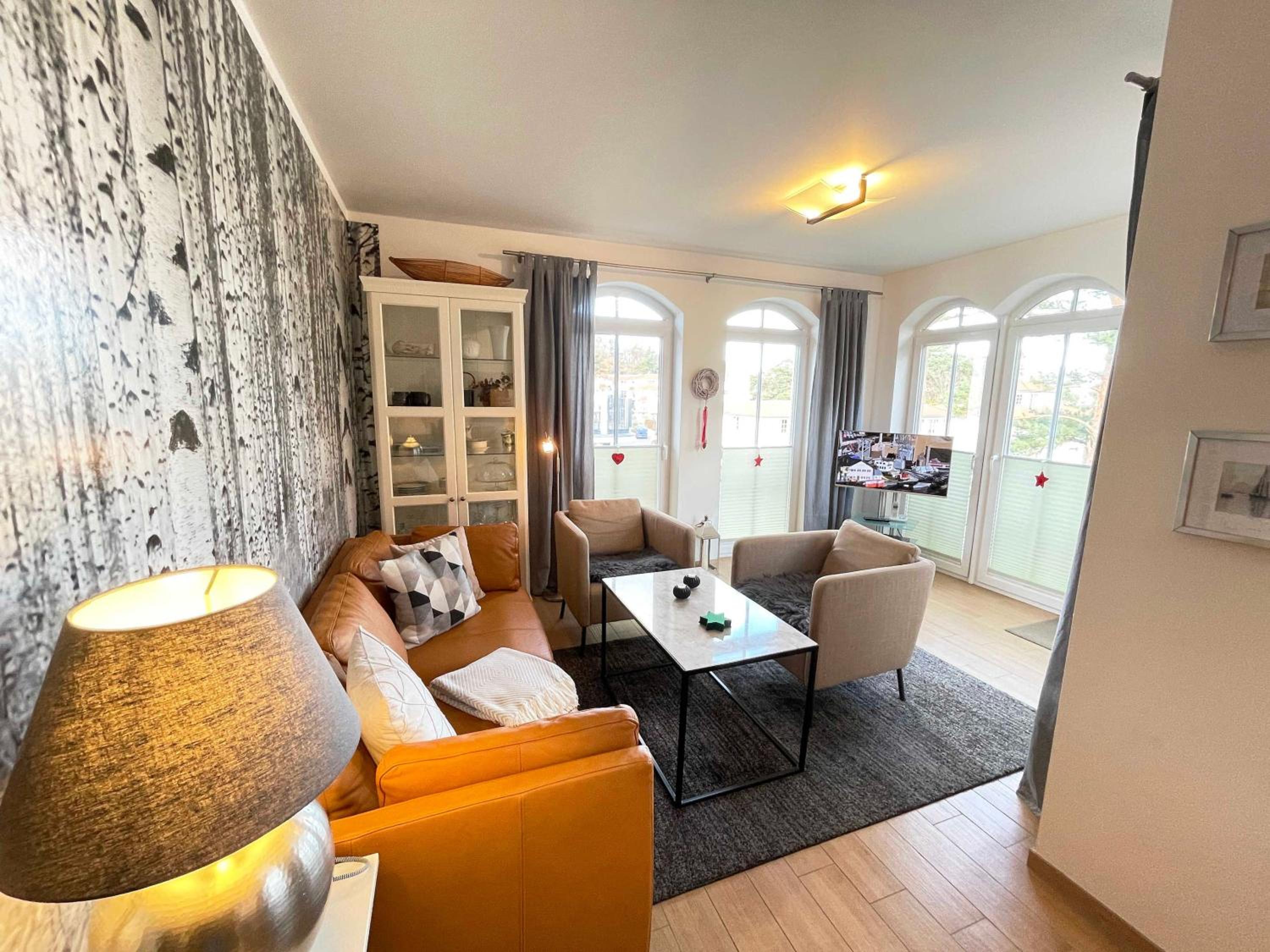 Kurparkresidenz Baabe Whg 15 mit Balkon