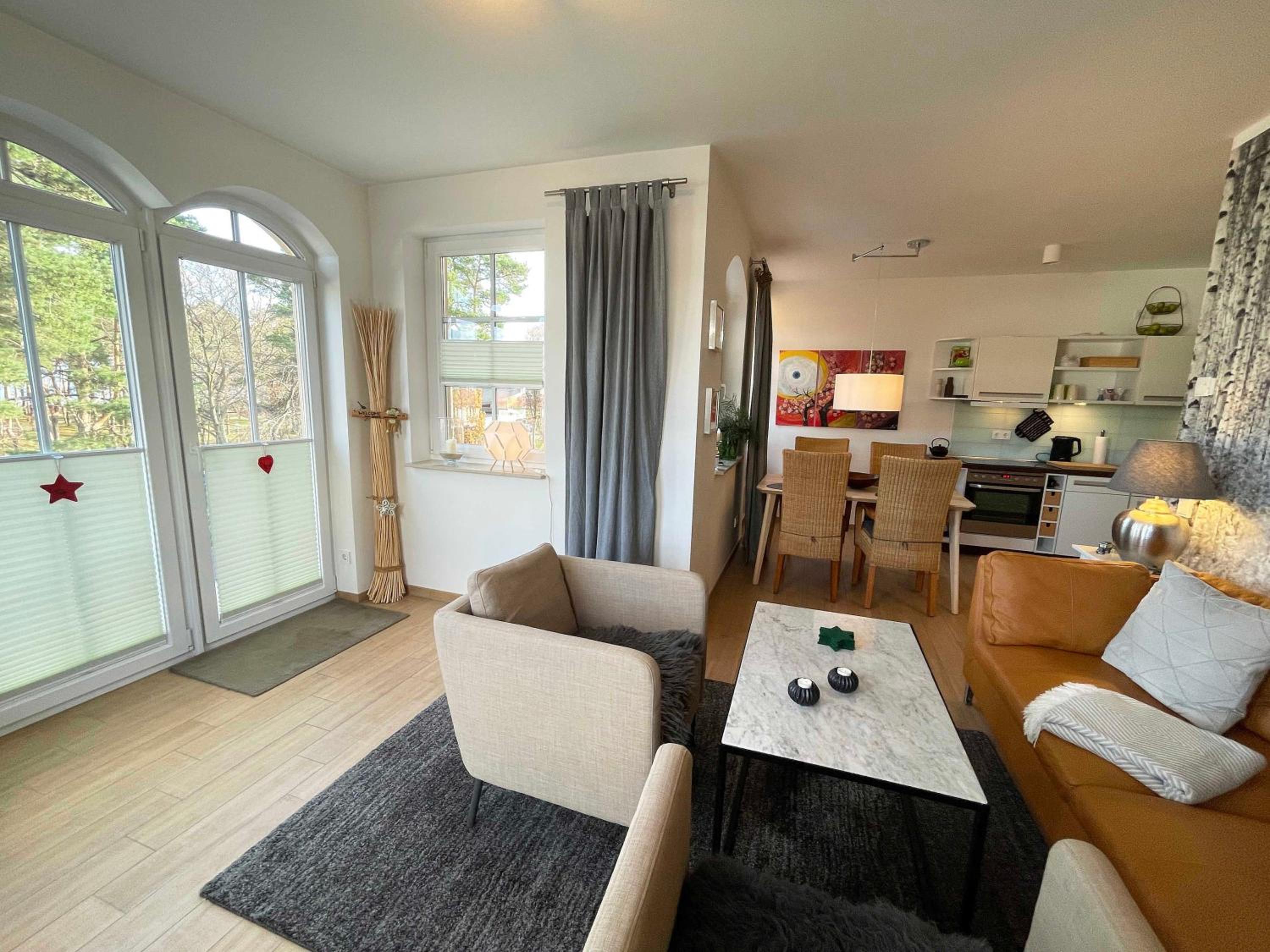 Kurparkresidenz Baabe Whg 15 mit Balkon