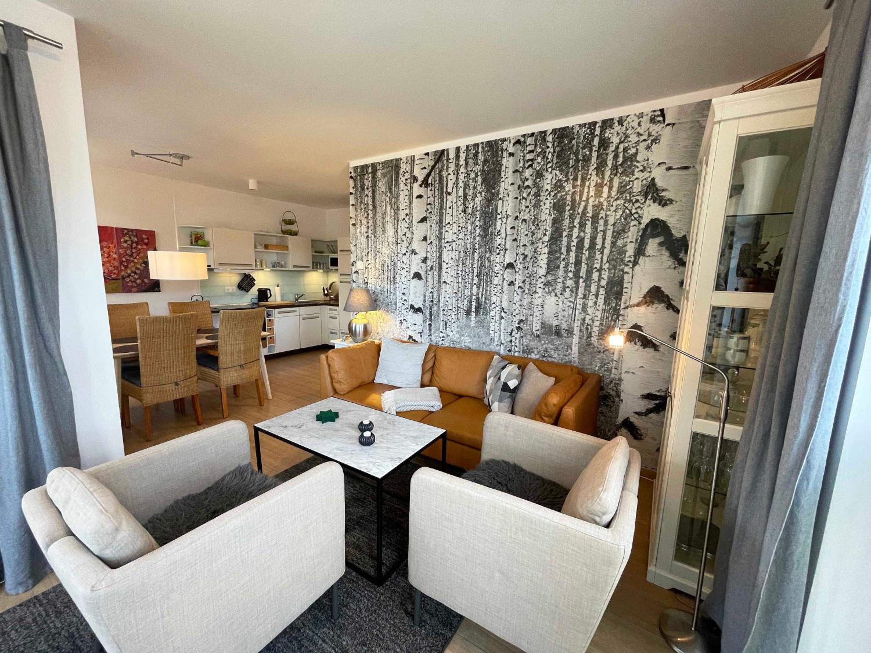 Kurparkresidenz Baabe Whg 15 mit Balkon