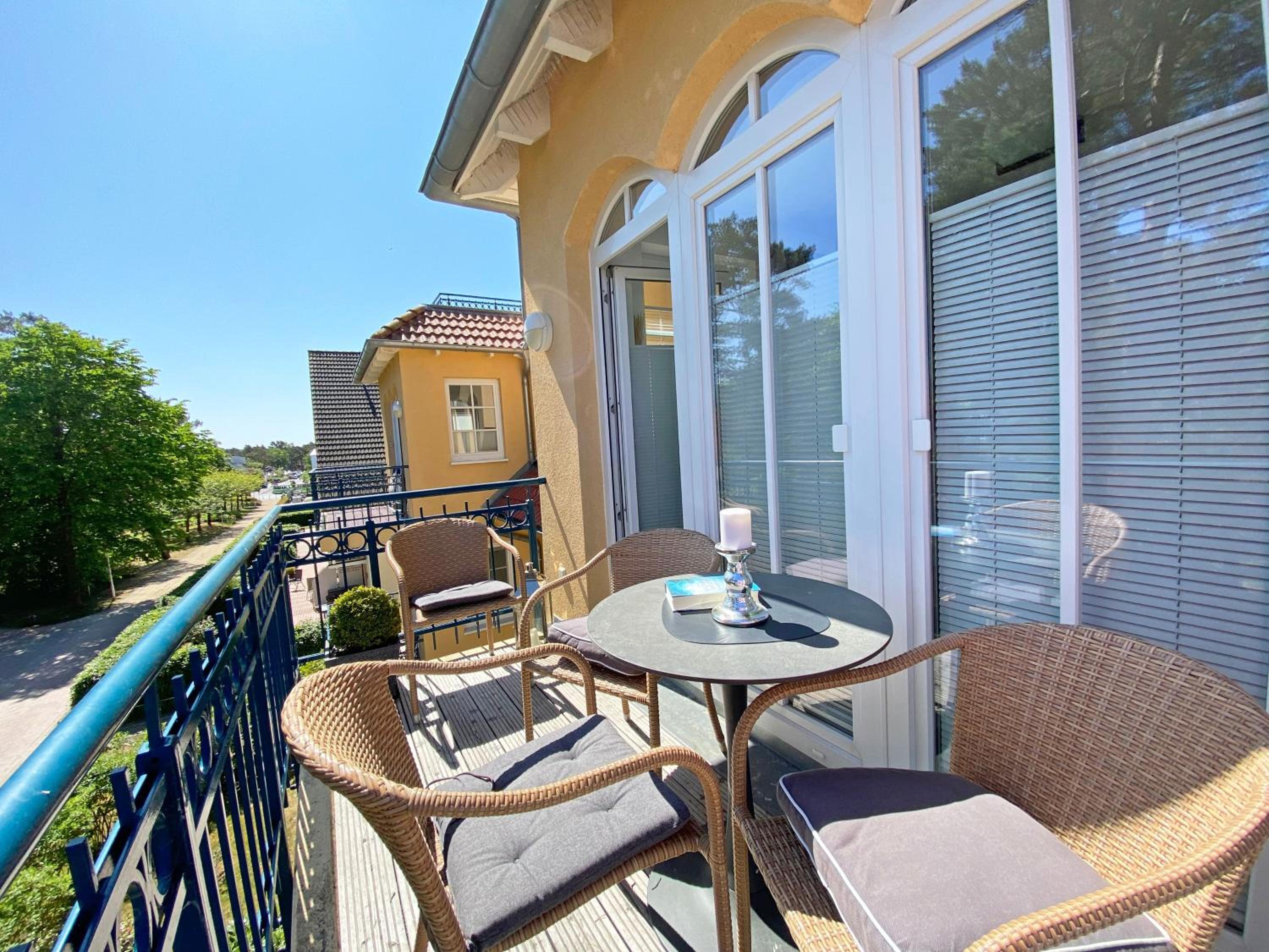Kurparkresidenz Baabe Whg 15 mit Balkon