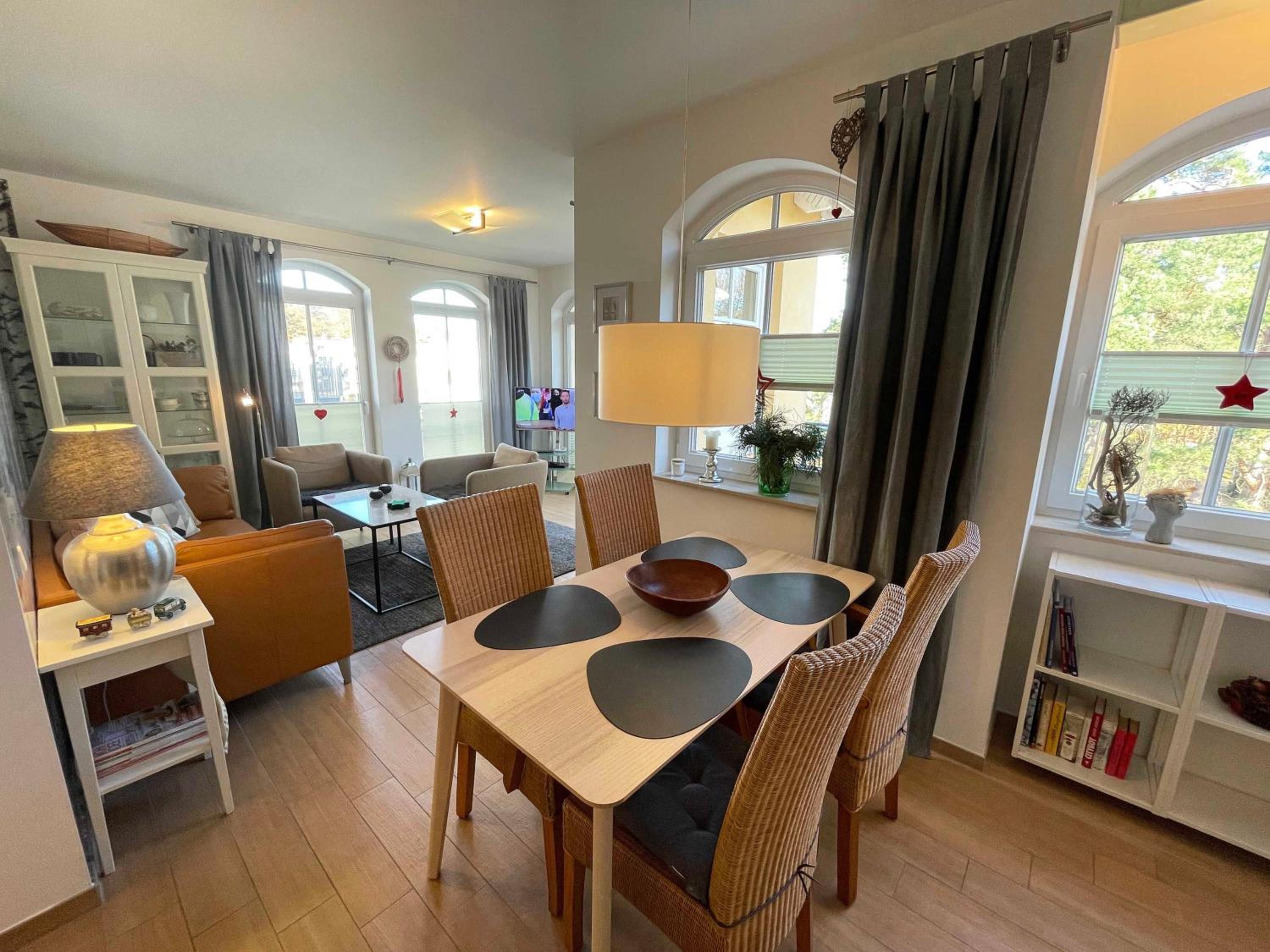 Kurparkresidenz Baabe Whg 15 mit Balkon