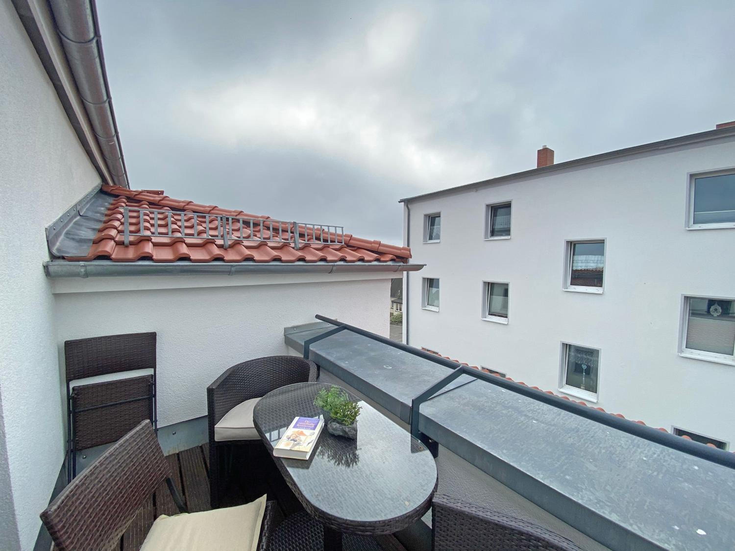 Villa Anni - Ferienwohnungen 08 mit Balkon