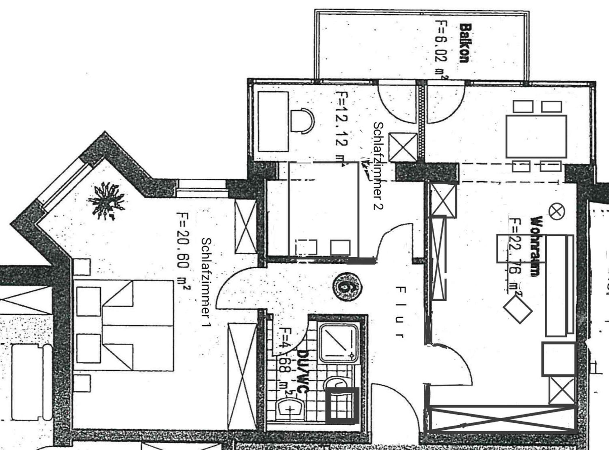 Villa Störtebeker Whg 06 mit Balkon