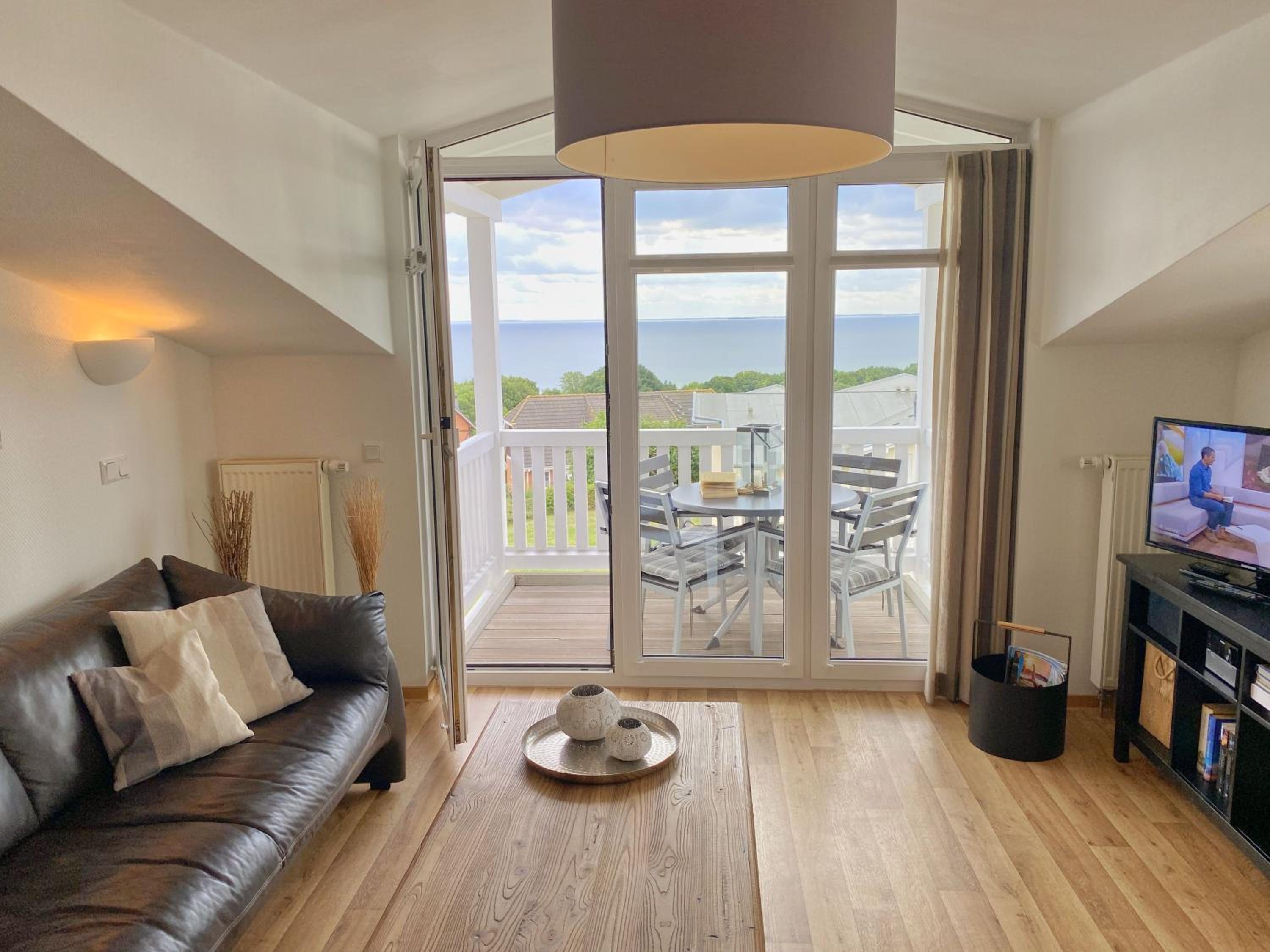 Haus Having Wohnung 41 mit Balkon und Meerblick