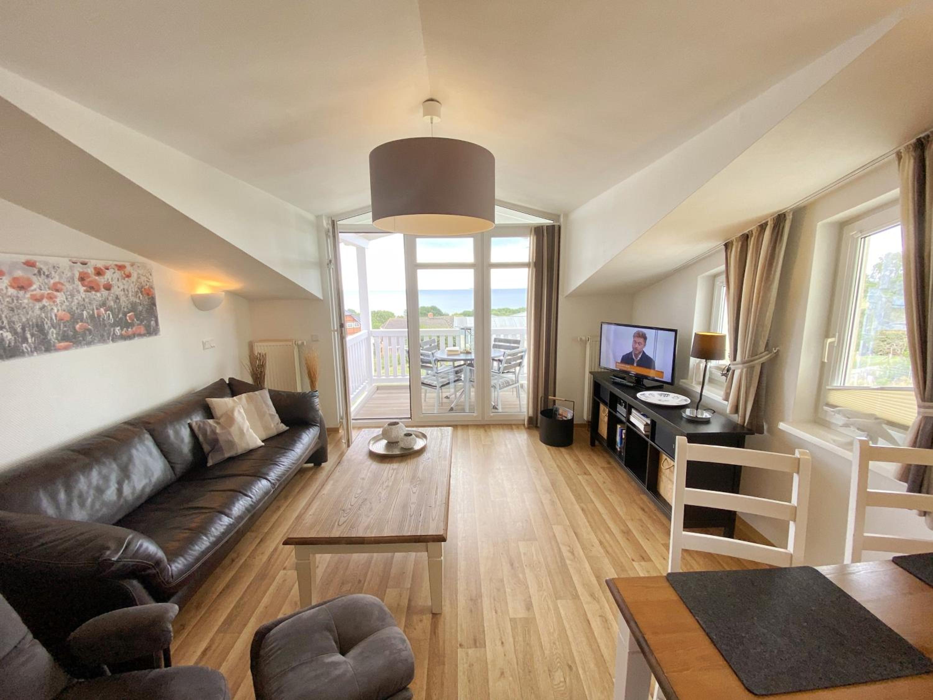 Haus Having Wohnung 41 mit Balkon und Meerblick