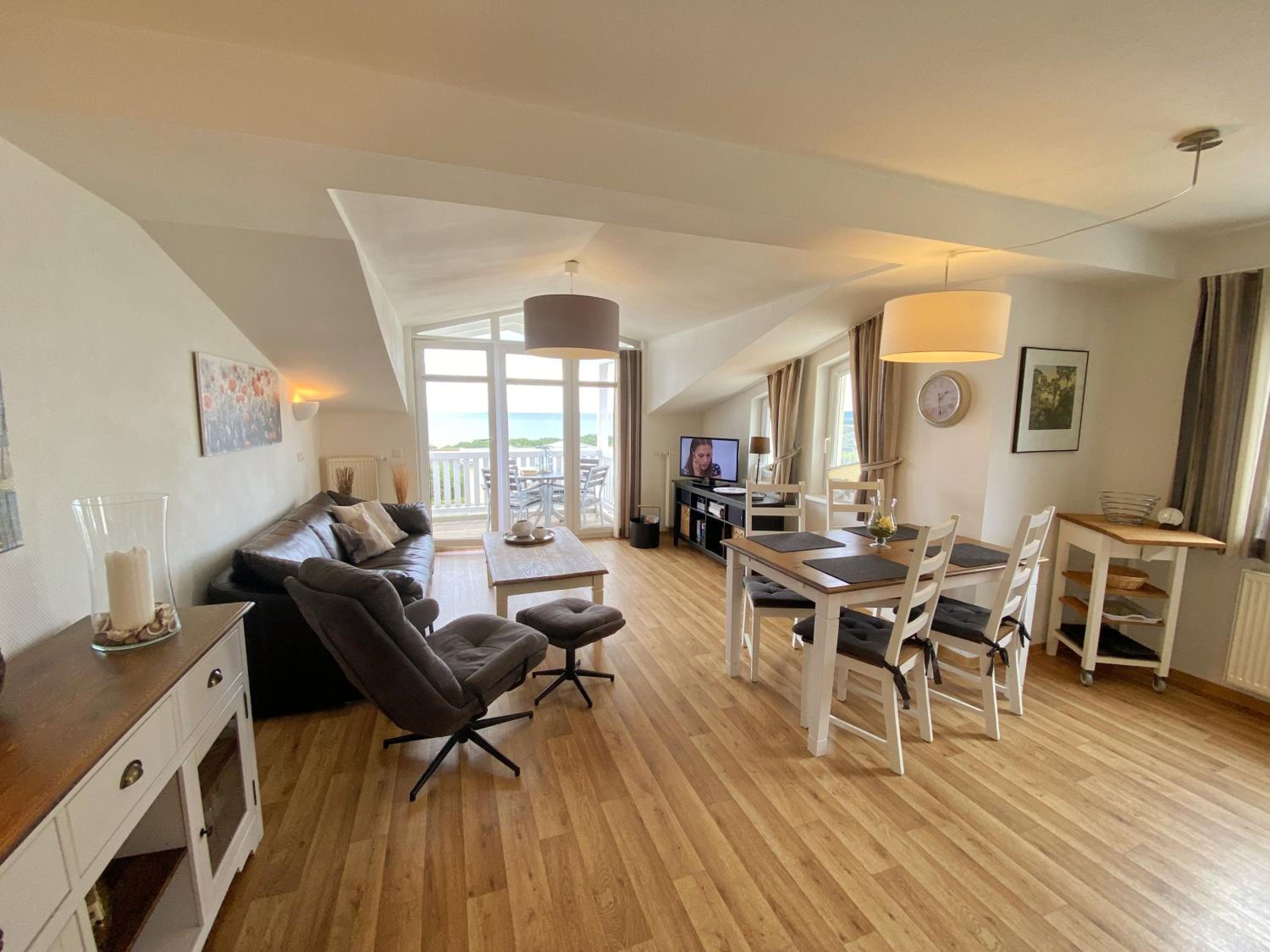 Haus Having Wohnung 41 mit Balkon und Meerblick