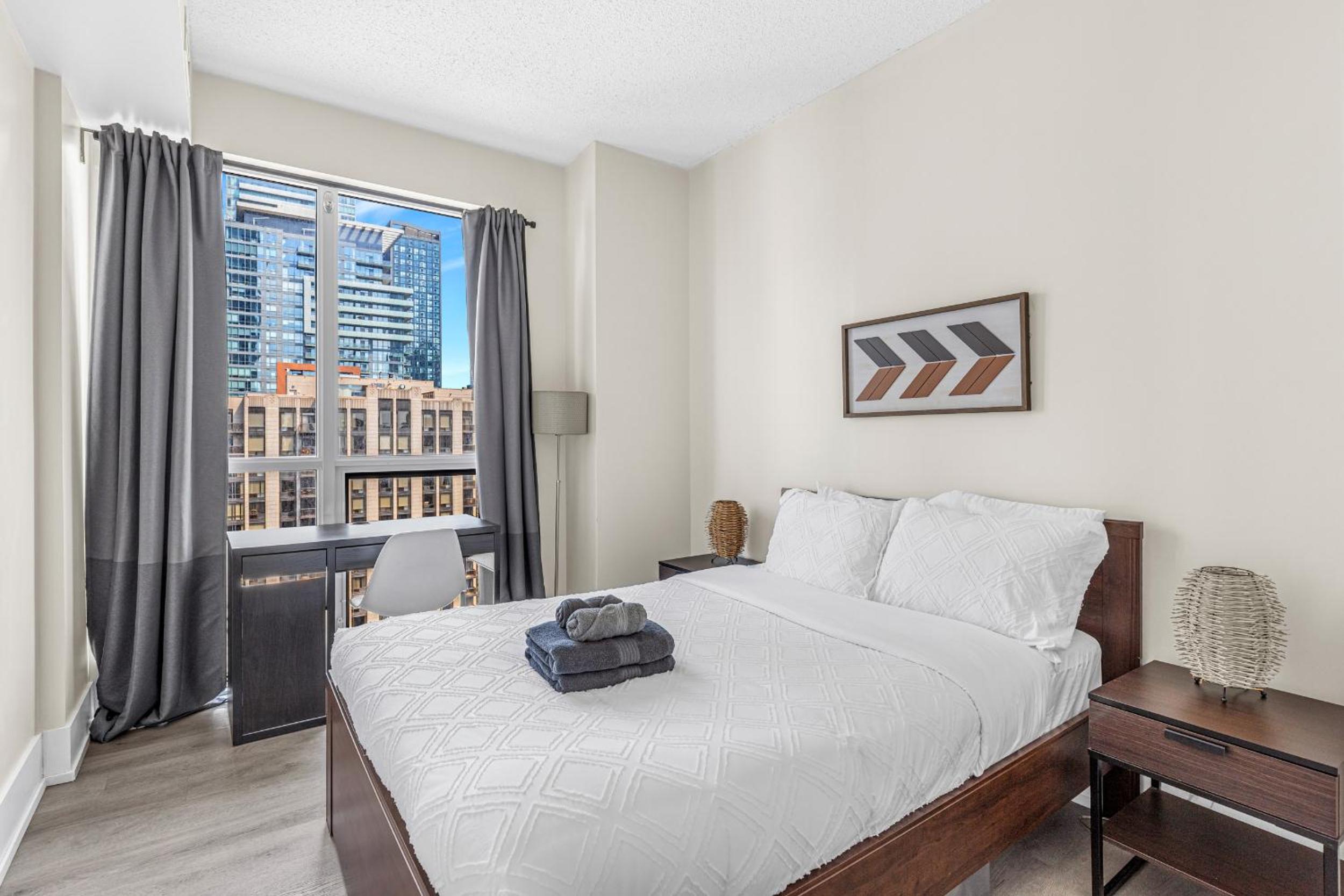 3 Bedroom beside CN Tower with parking Downtown Toronto