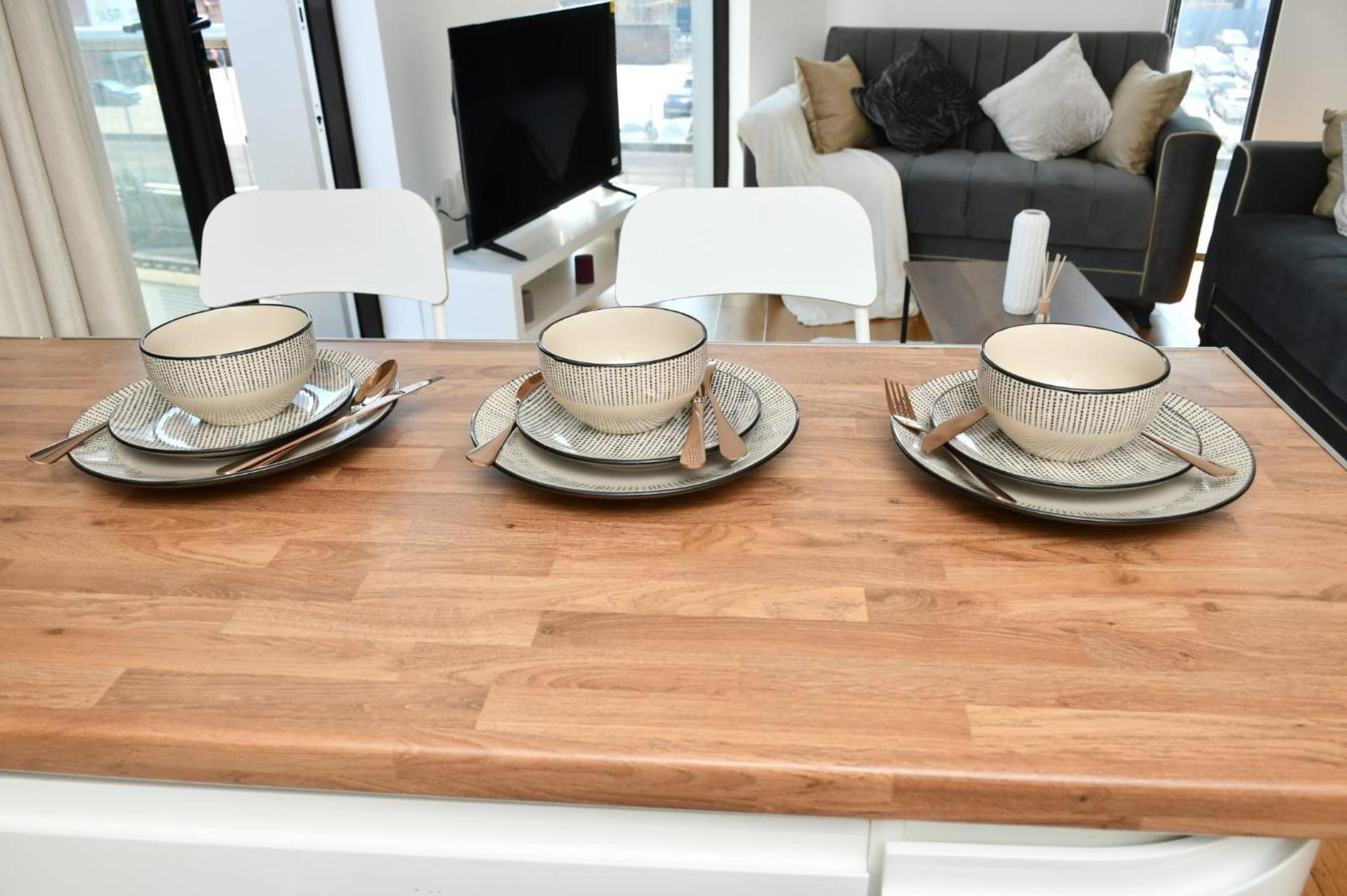 Spacious 2bedroom apartment in London city airport