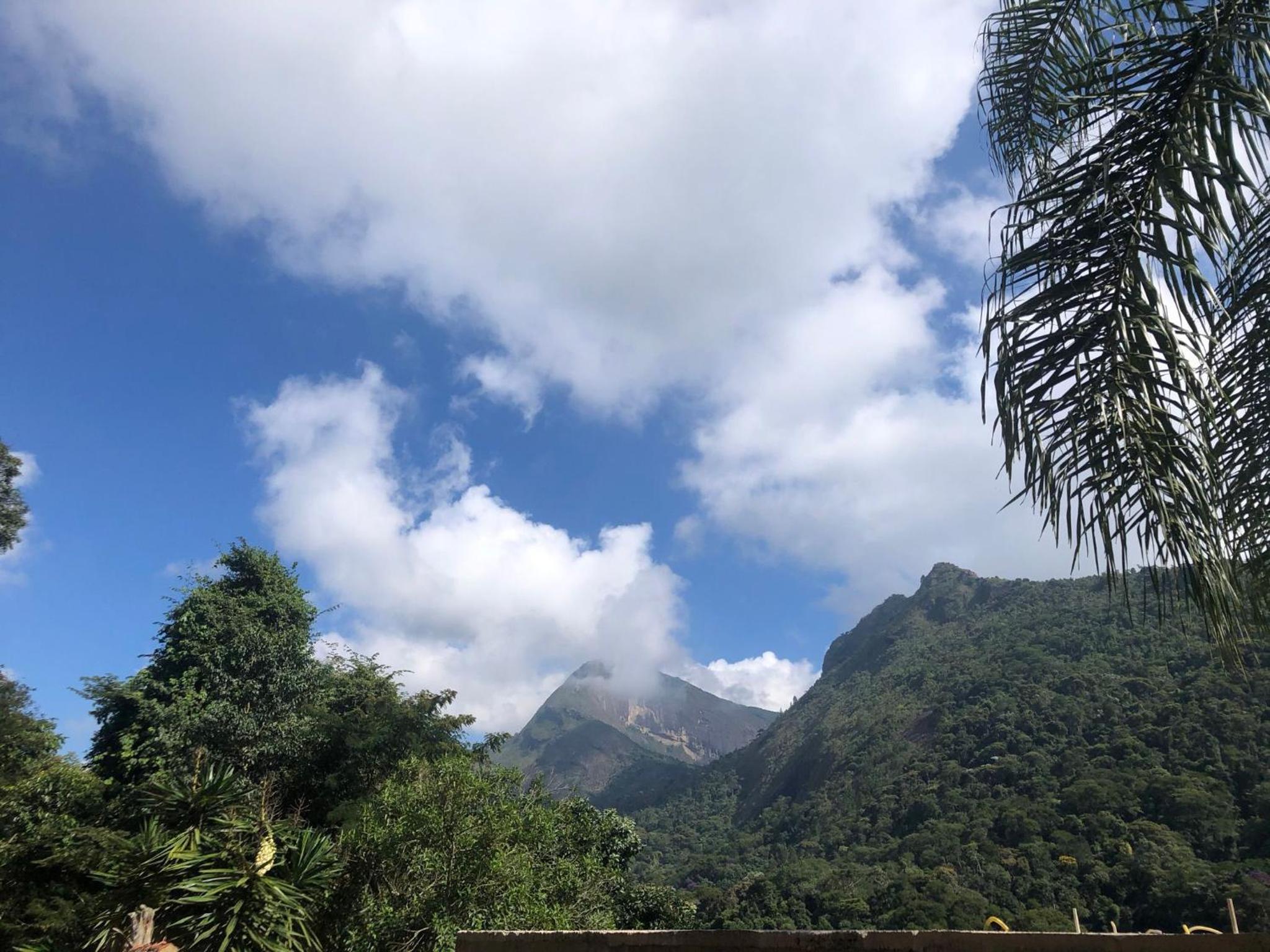 Casa aconchegante com vista para as montanhas