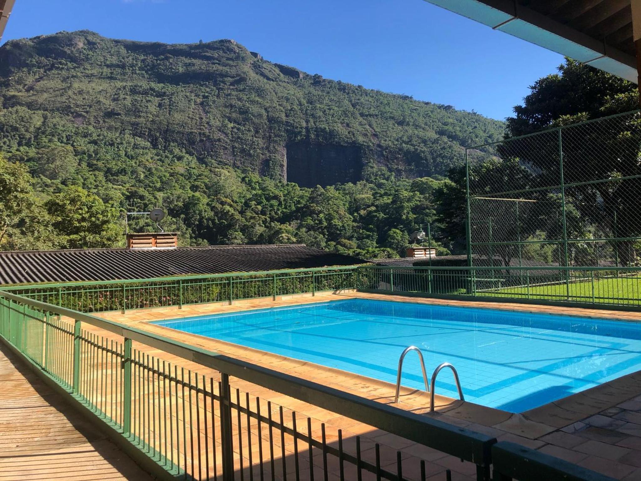 Casa aconchegante com vista para as montanhas