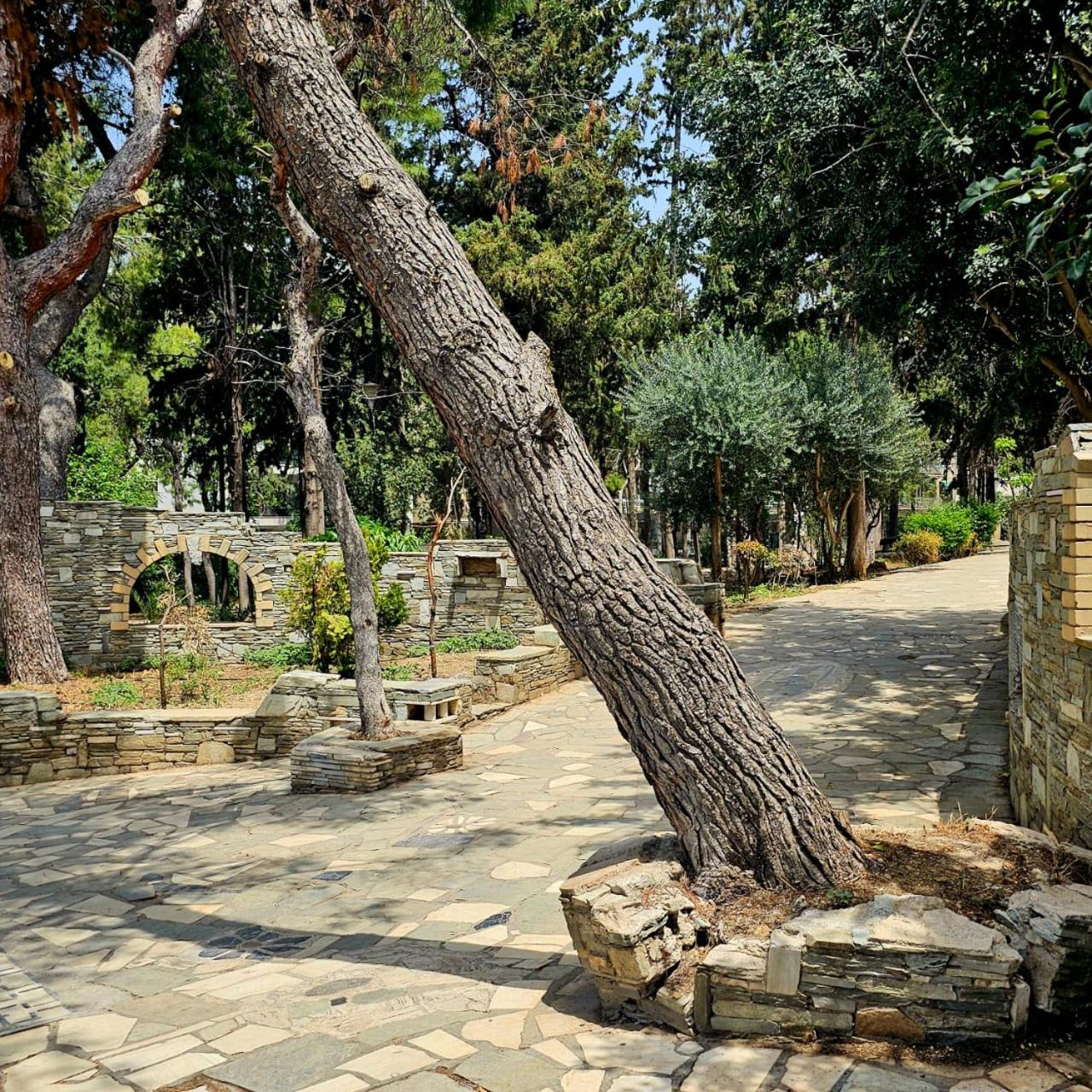 Diocharous garden apartment