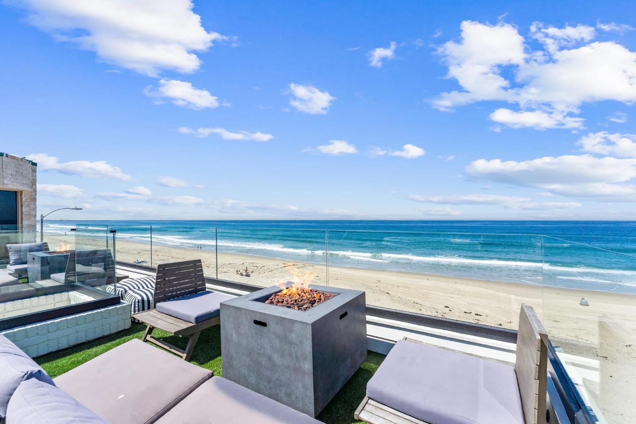 Luxury oceanfront fourplex with roof deck sleeps 22 view 2