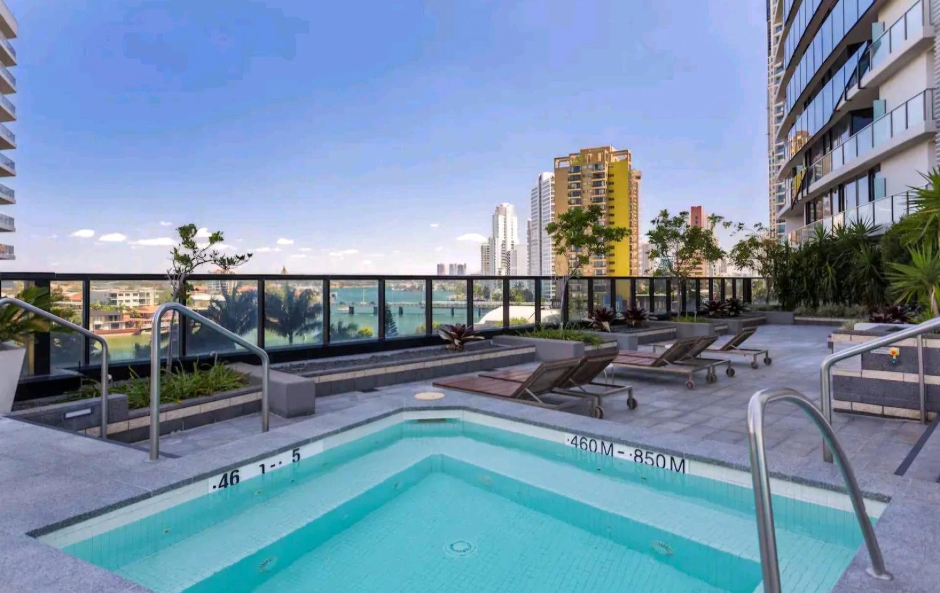 Mantra Circle on Cavill 3 Bedroom 2 Bathroom ocean and river views