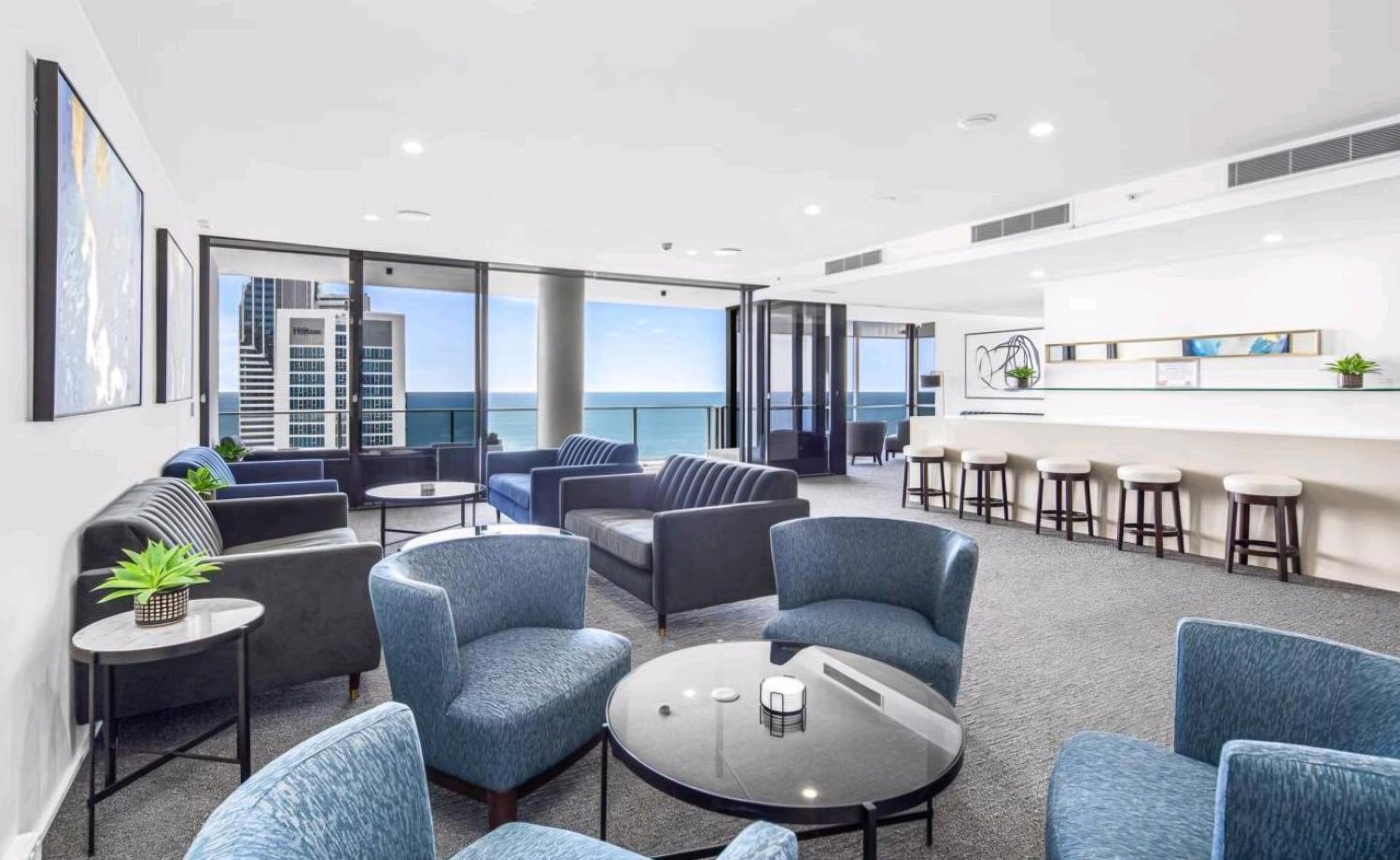 Mantra Circle on Cavill 3 Bedroom 2 Bathroom ocean and river views