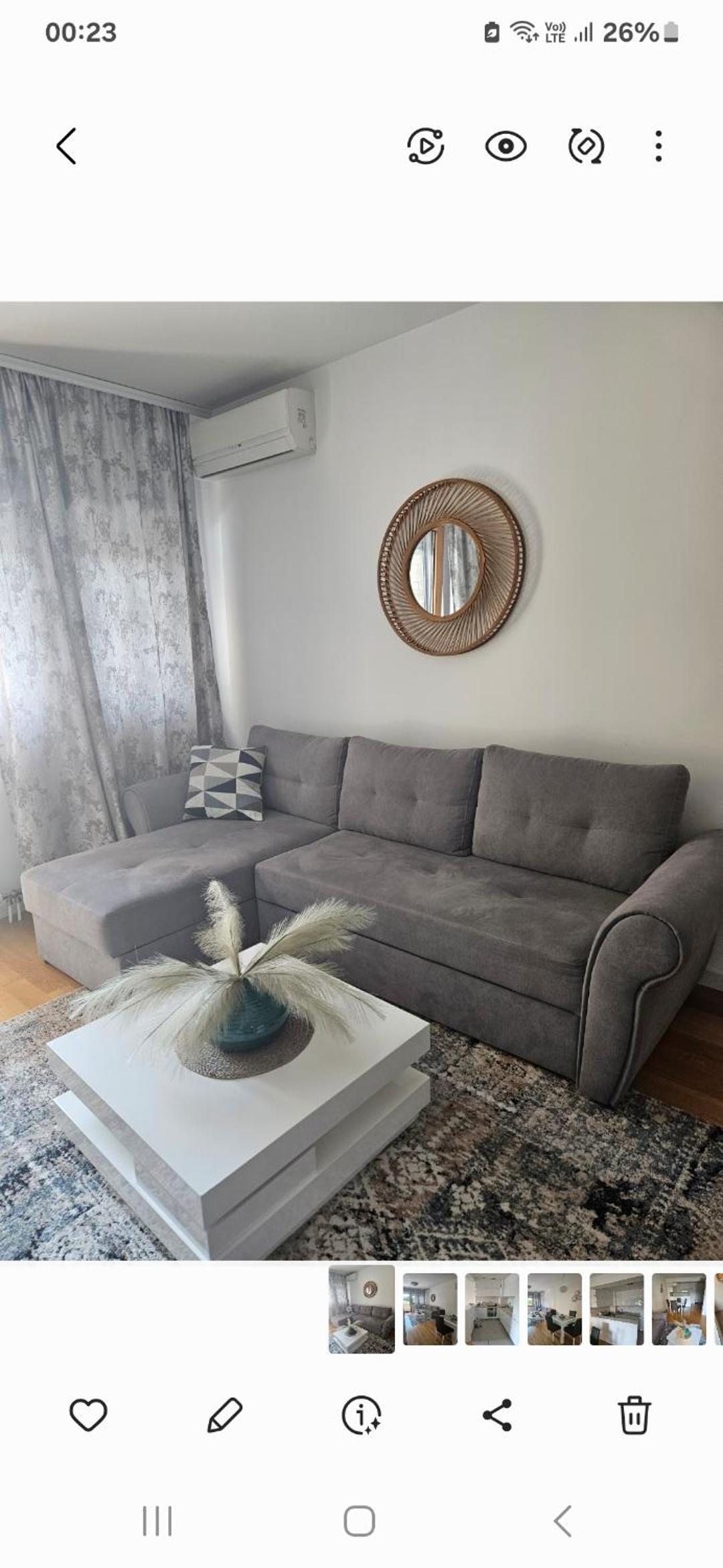 Stylish New Belgrade apt parking 5e per day view 2