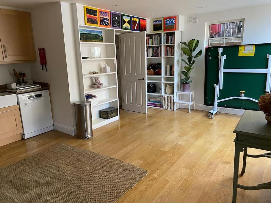 Spacious and light West London basement flat