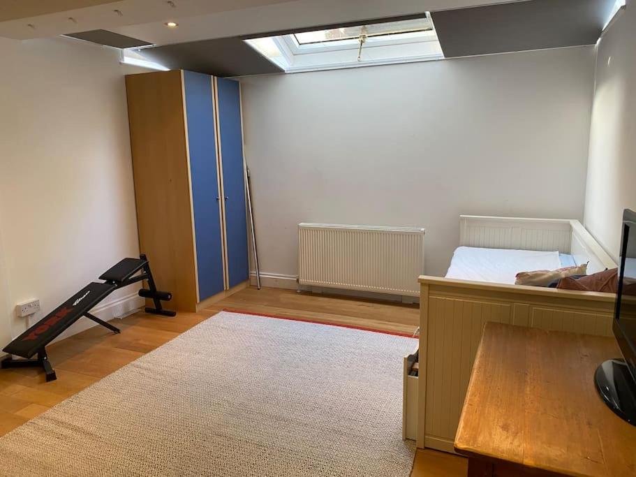 Spacious and light West London basement flat