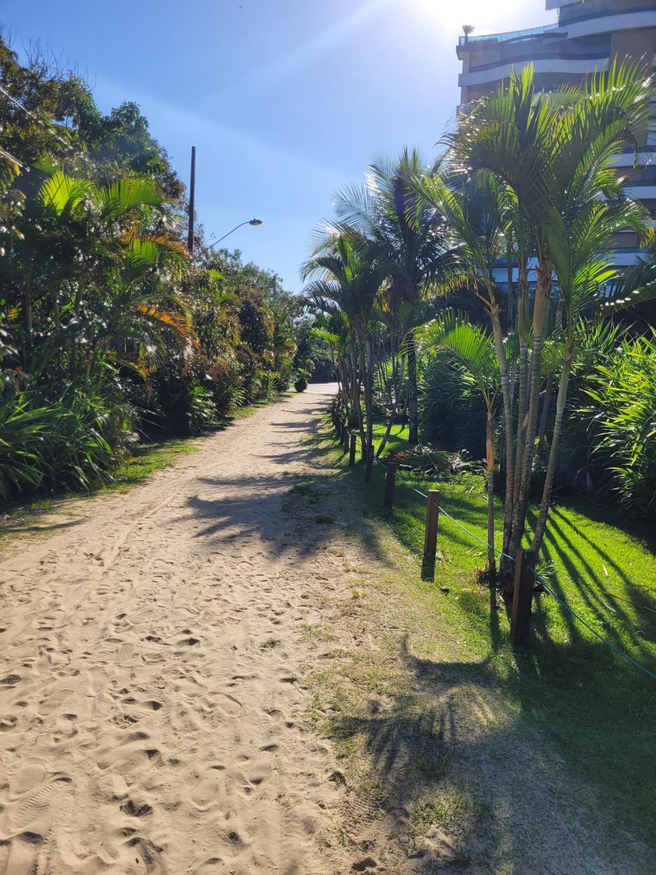 Apartamento pé na areia São Lourenço
