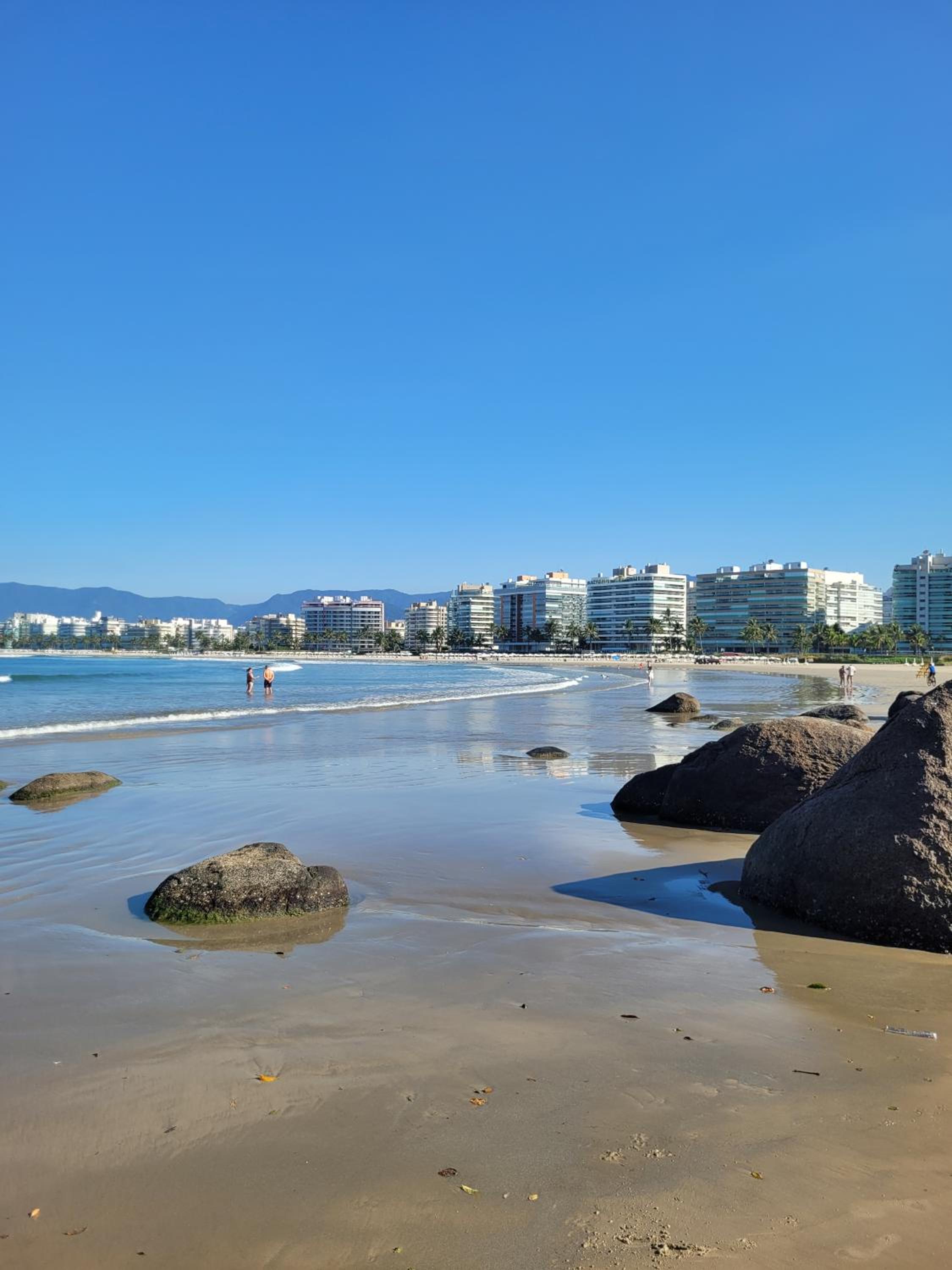 Apartamento pé na areia São Lourenço
