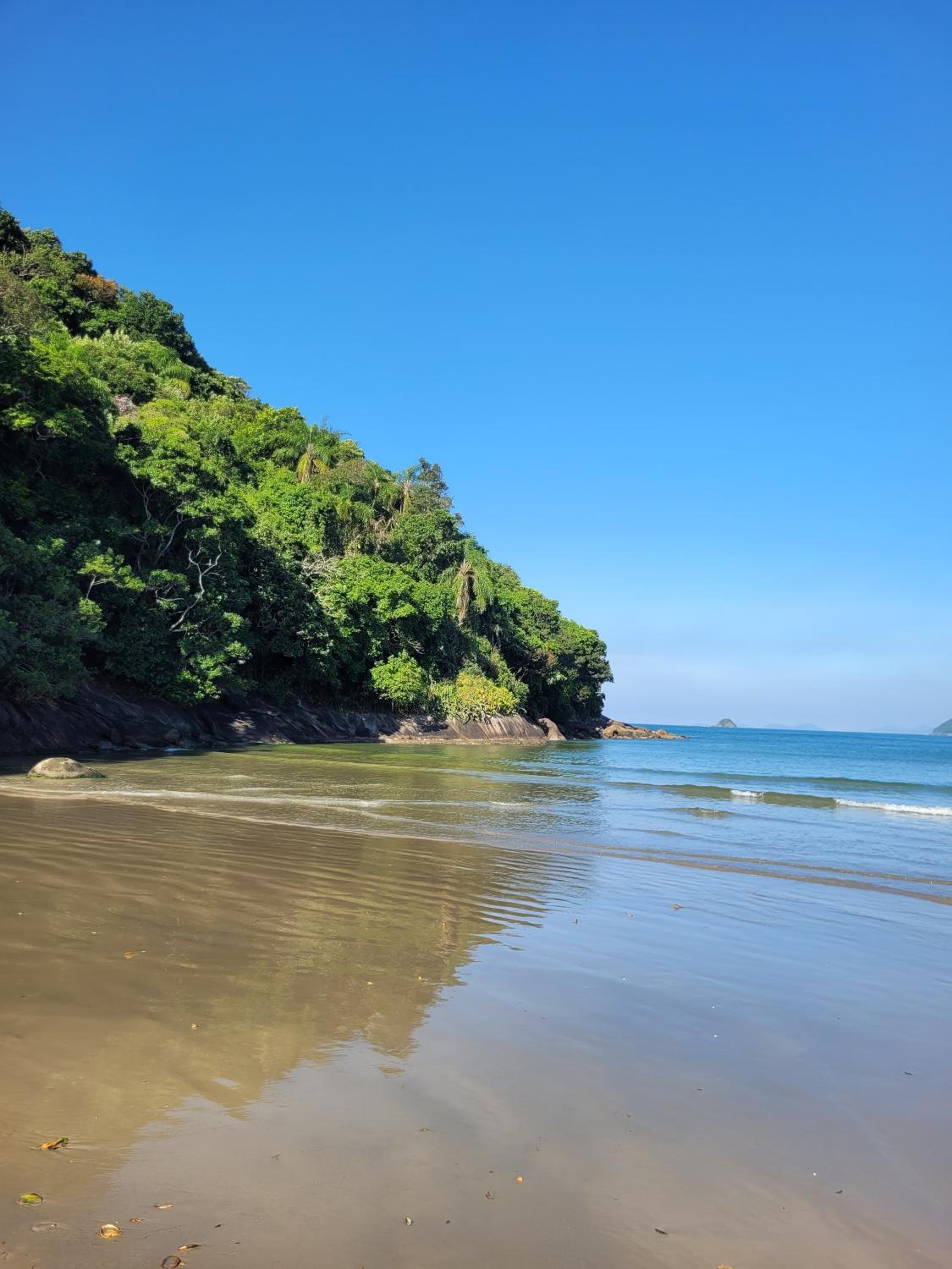 Apartamento pé na areia São Lourenço