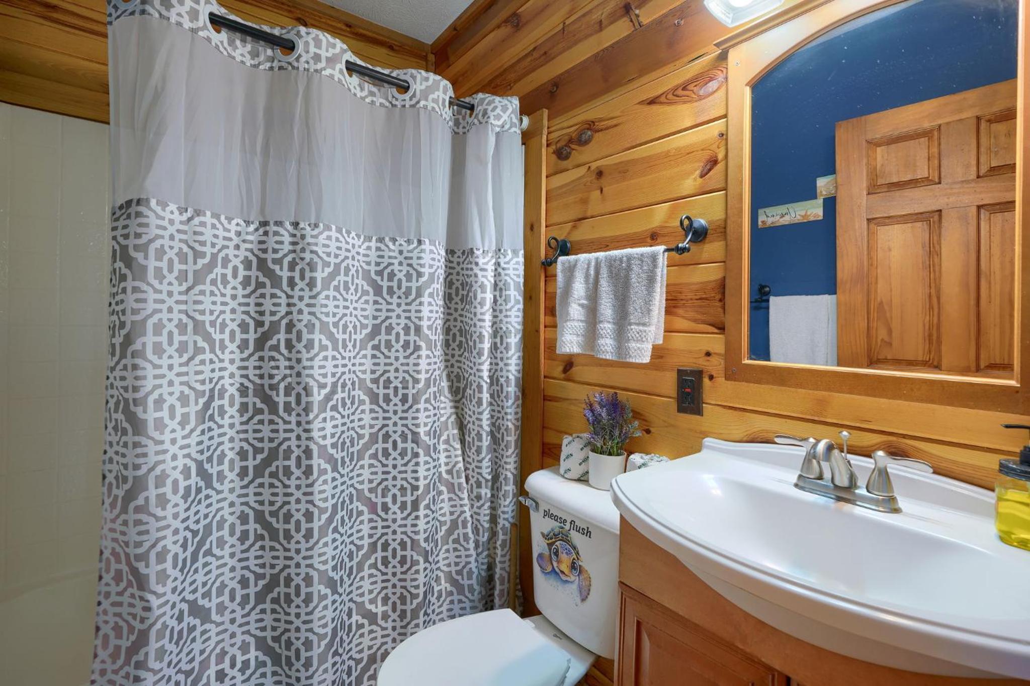 Blue Rose Cabins - Lincoln Log Cabin view 5