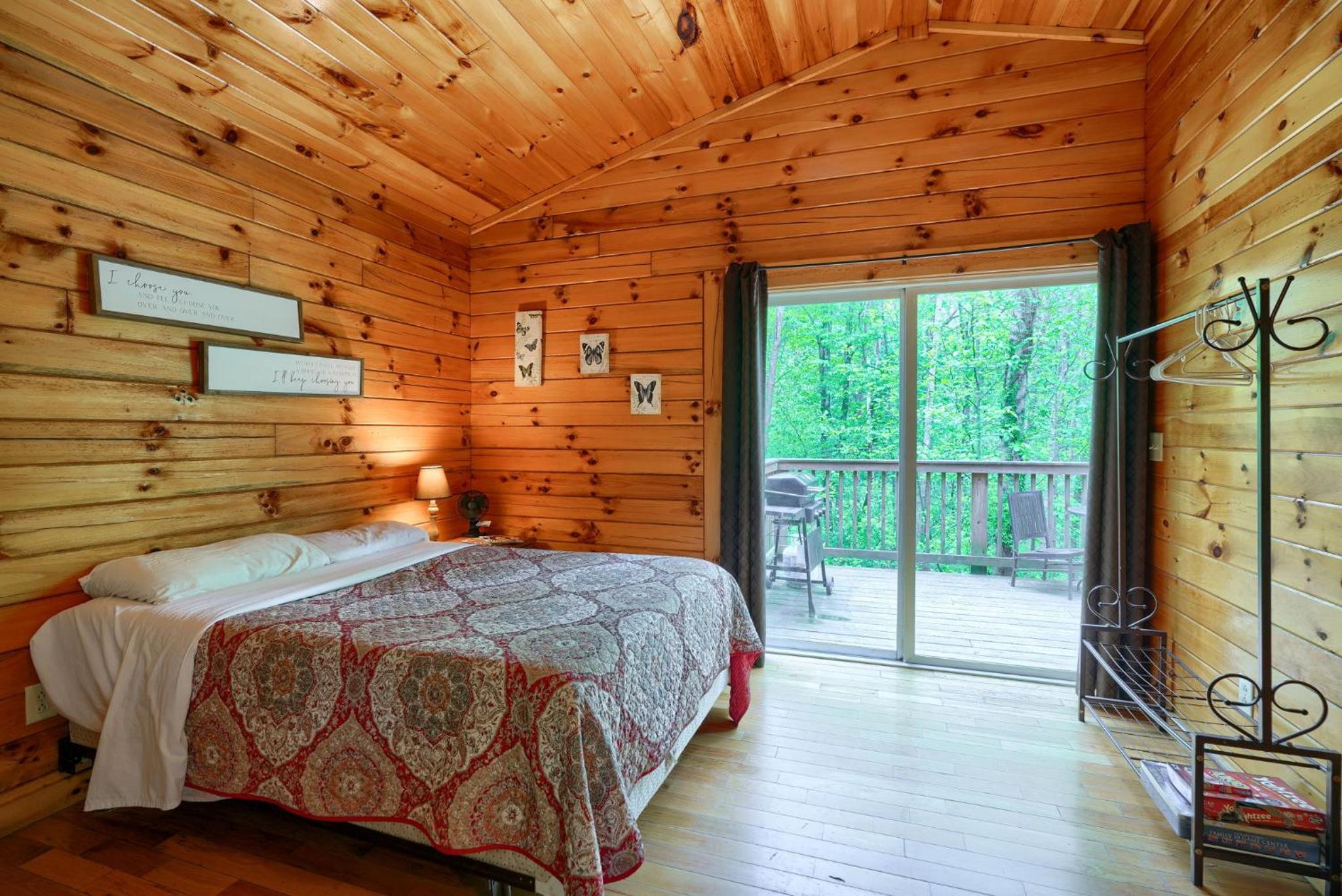 Blue Rose Cabins - Overlook Cabin view 2
