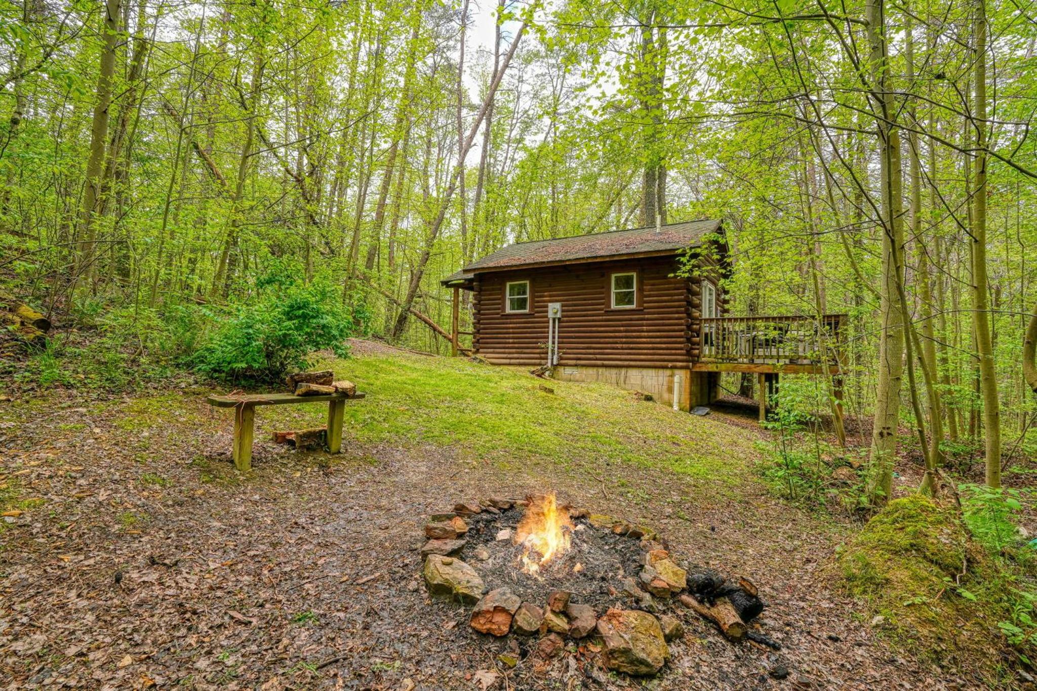 Blue Rose Cabins - Sweet Dreams Cabin view 3
