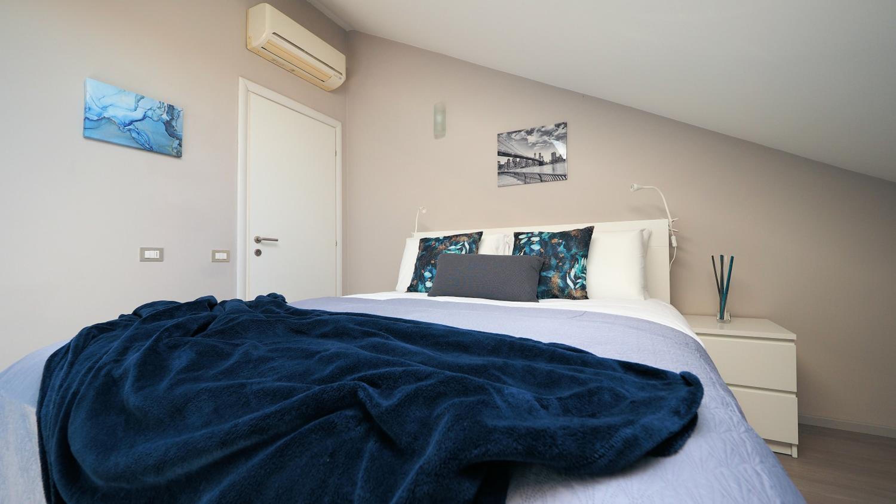 Blu Note Apartment en Turin — hotel room
