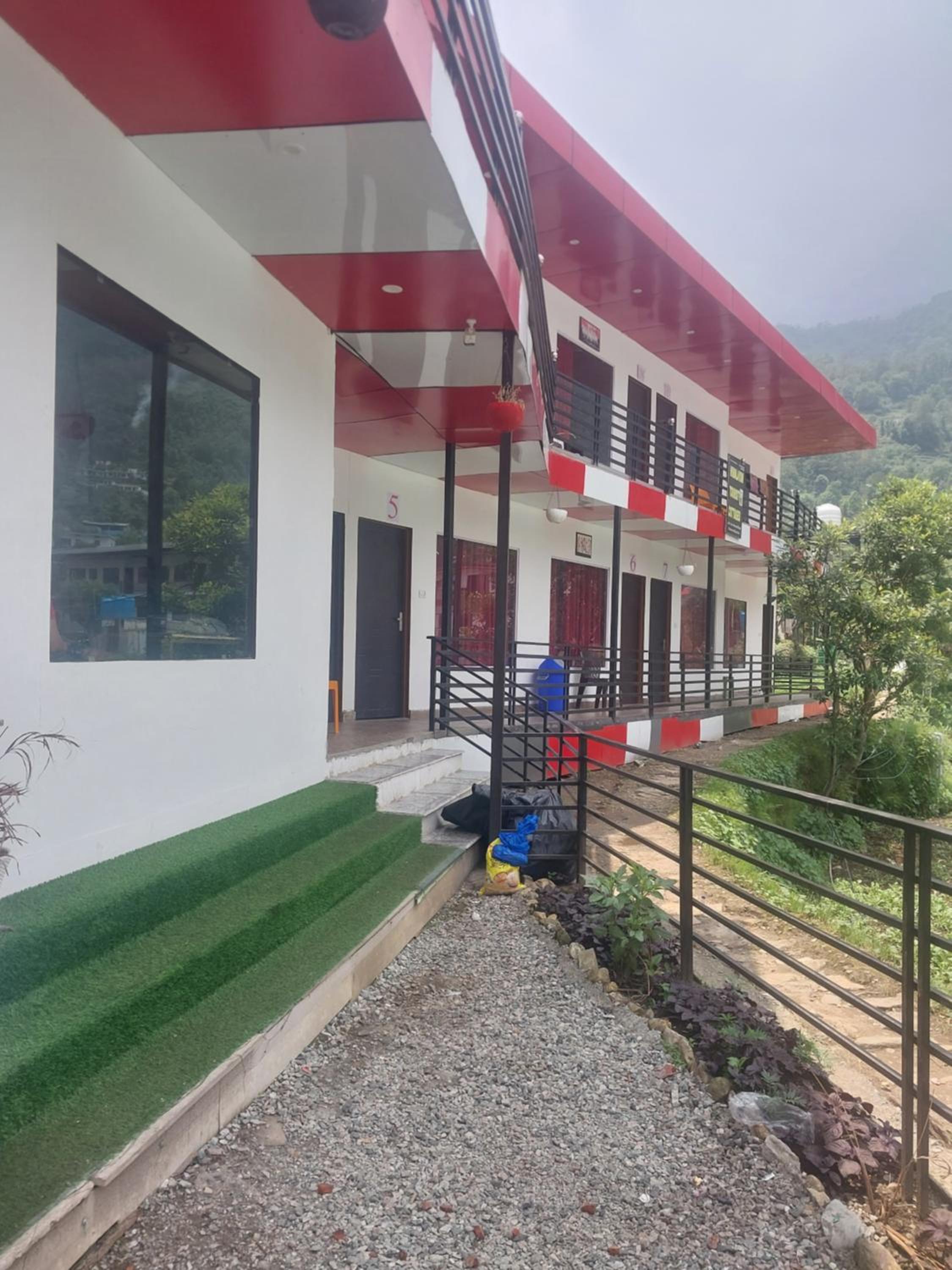 himalayan tourist cottage view 2