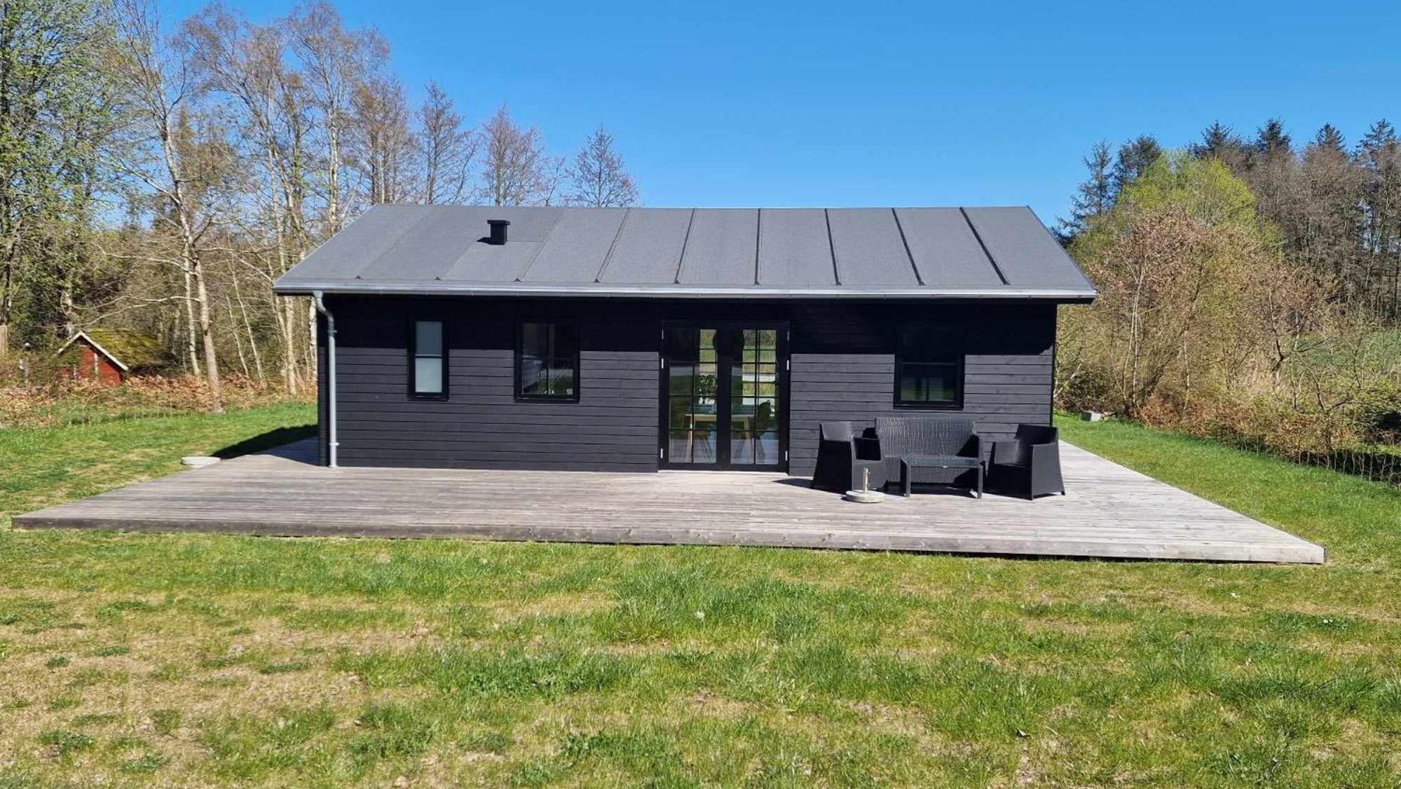 Sommerhus ved Mossø med søkig