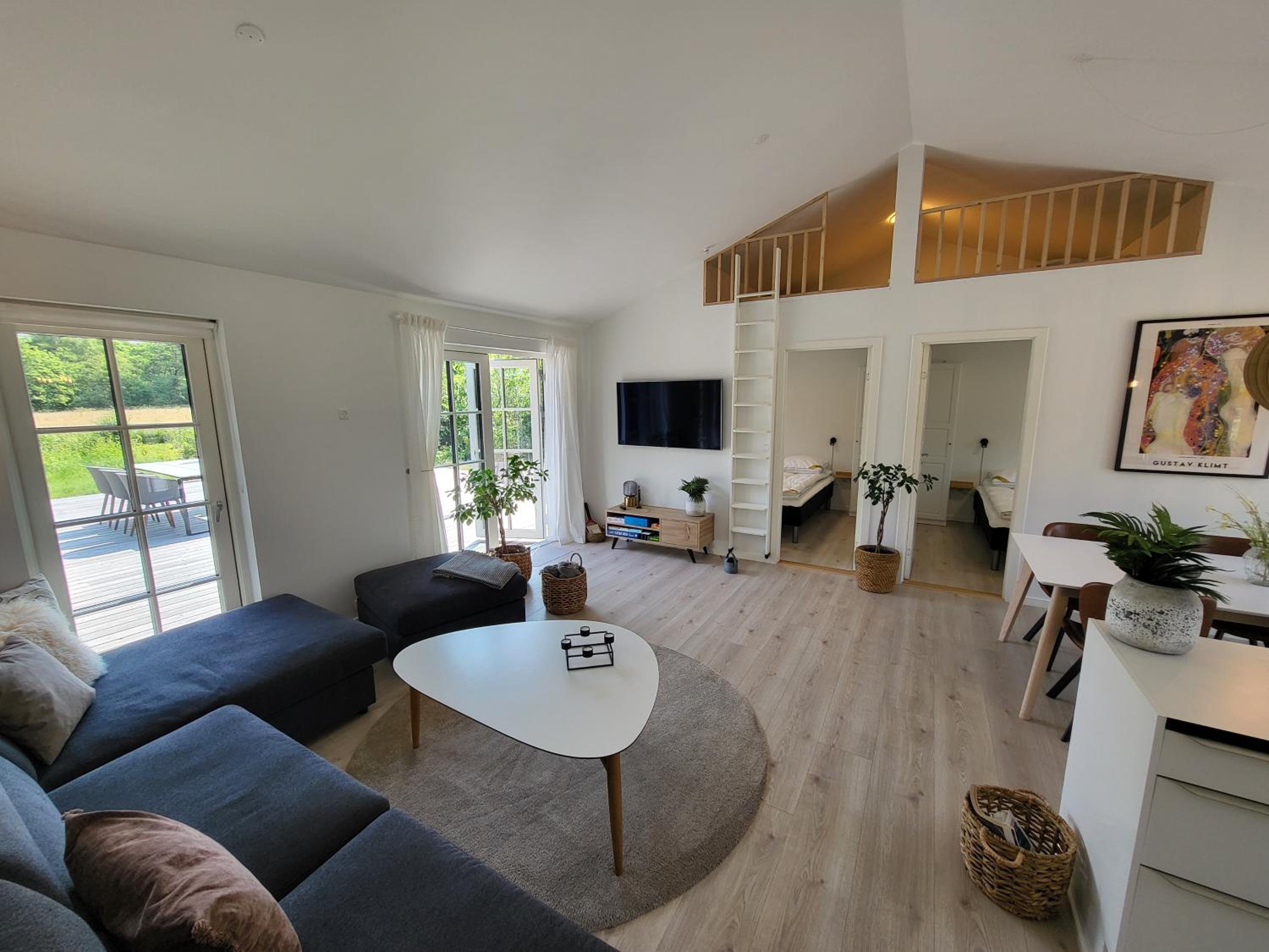 Sommerhus ved Mossø med søkig
