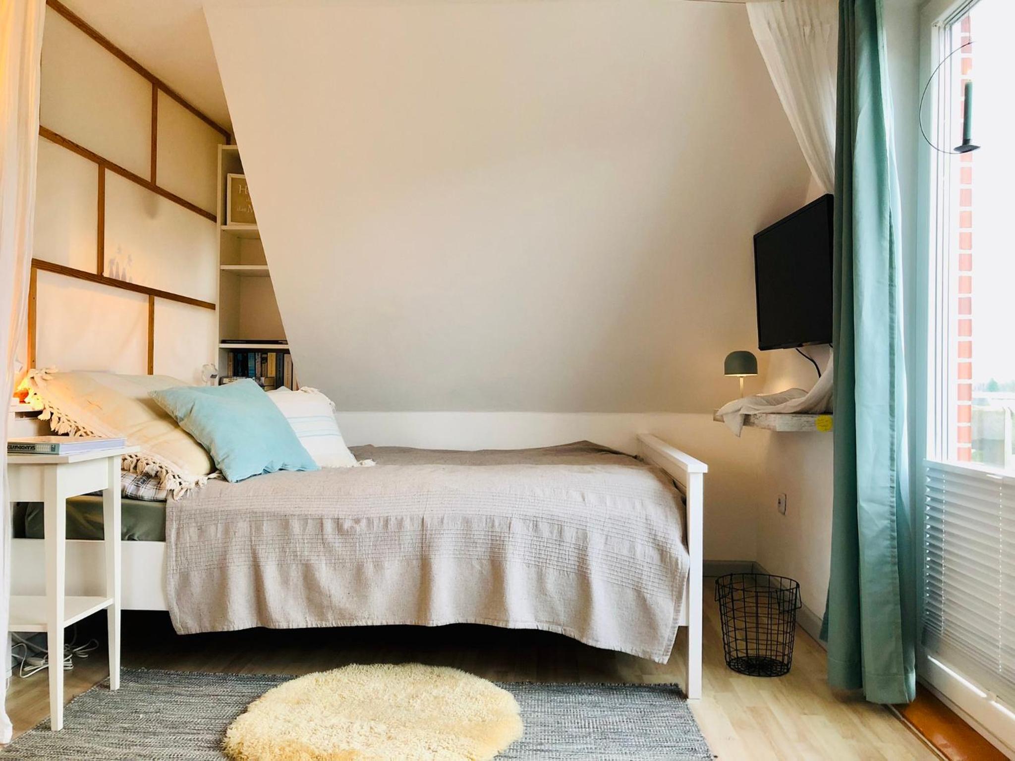 Nordlicht - Herzliche 1-Zimmer FeWo mit Meerblickbalkon
