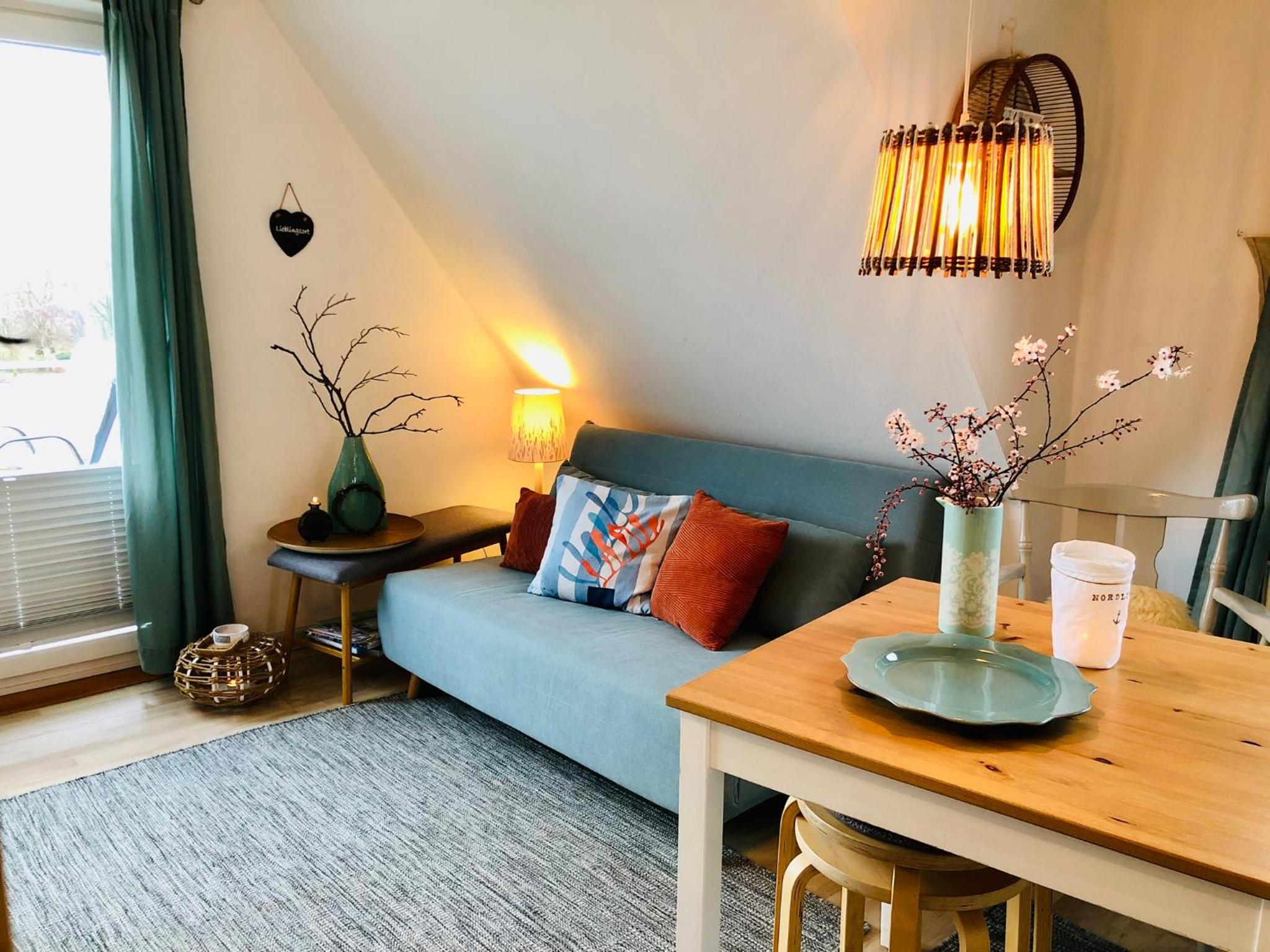 Nordlicht - Herzliche 1-Zimmer FeWo mit Meerblickbalkon