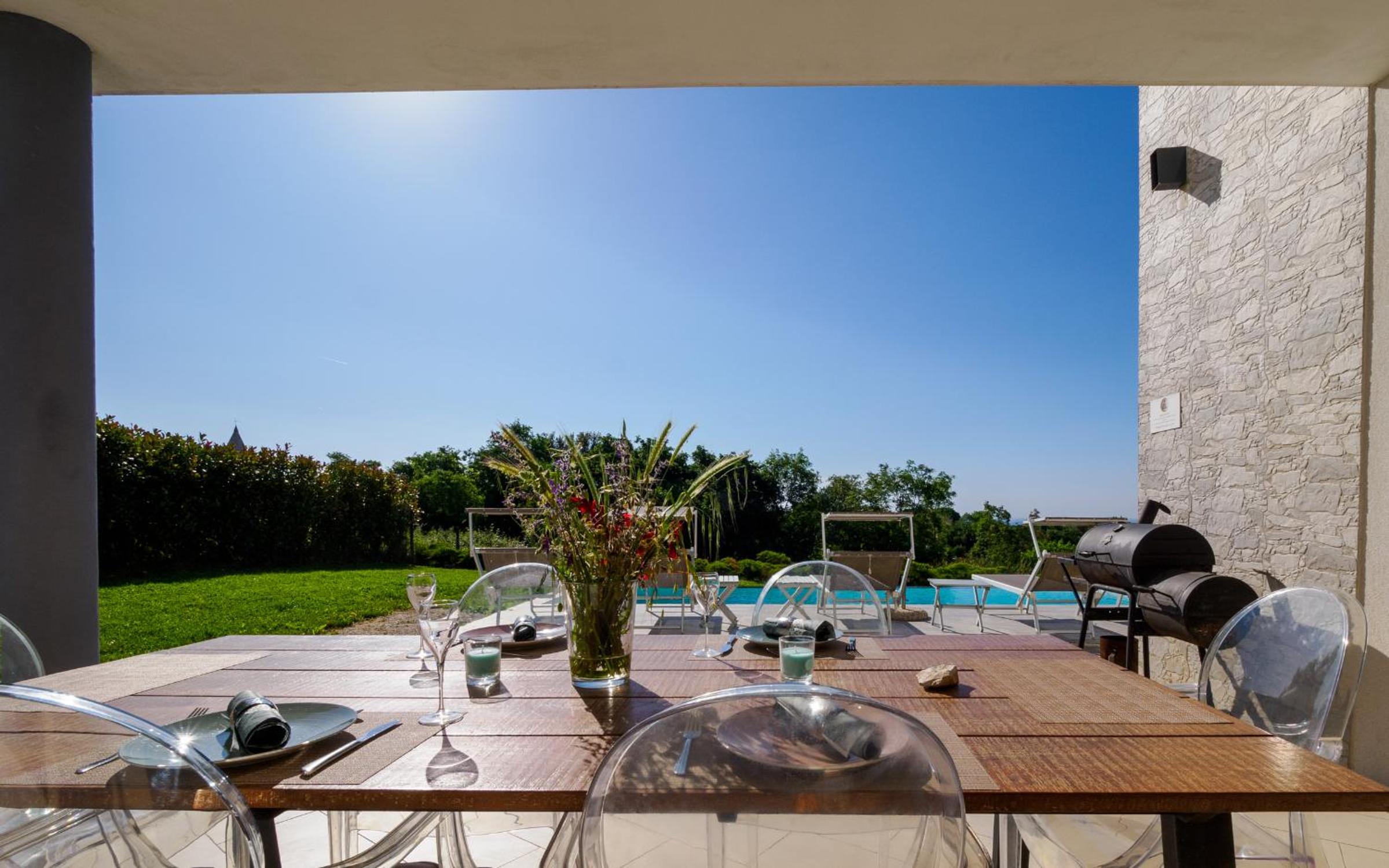 Sea view Villa Sun Sea & Fire view 4
