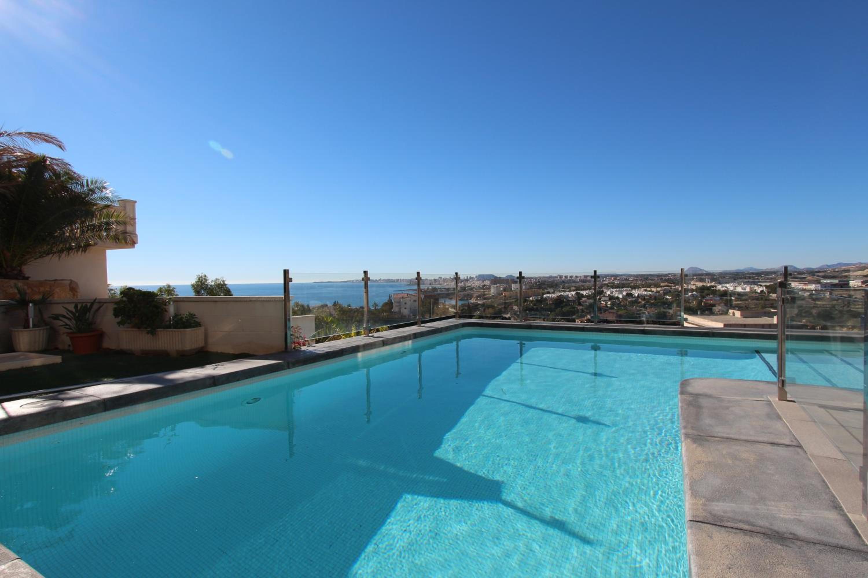 Villa Olivia with amazing sea- and coast views and private swimming pool! view 4