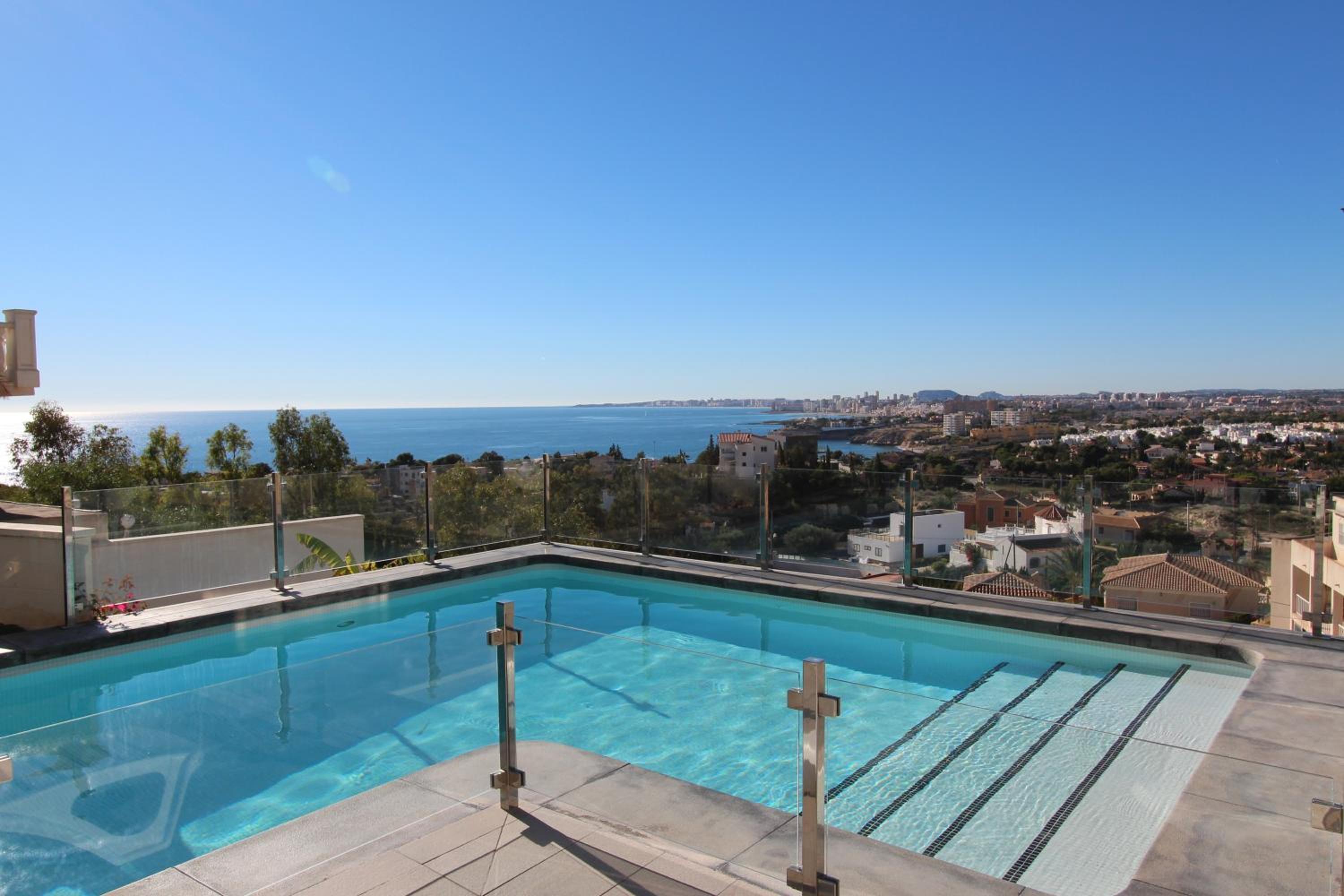 Villa Olivia with amazing sea- and coast views and private swimming pool! view 3
