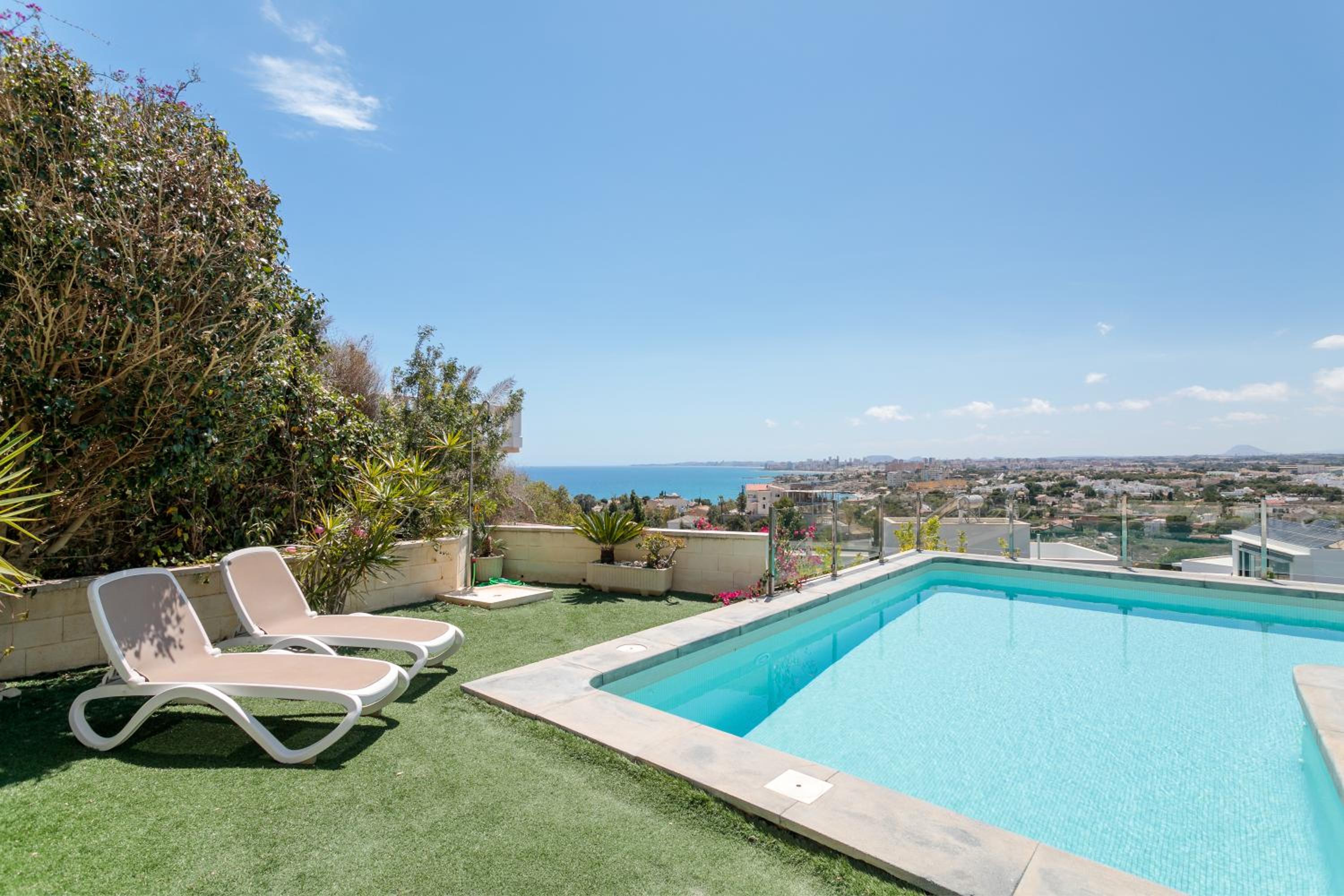 Villa Olivia with amazing sea- and coast views and private swimming pool! view 5