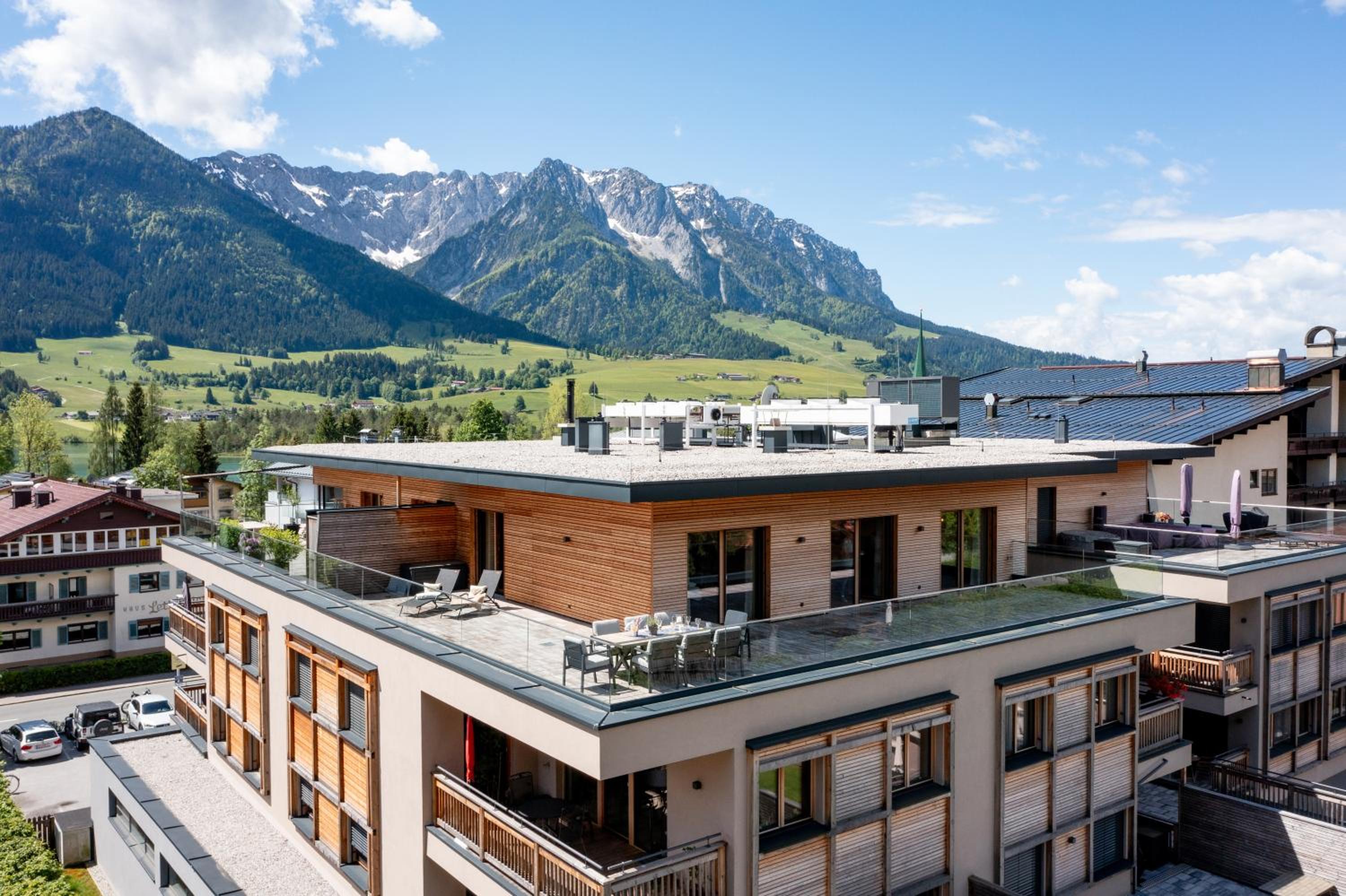 Penthouse Bergseetraum mit 102 qm Dachterrasse