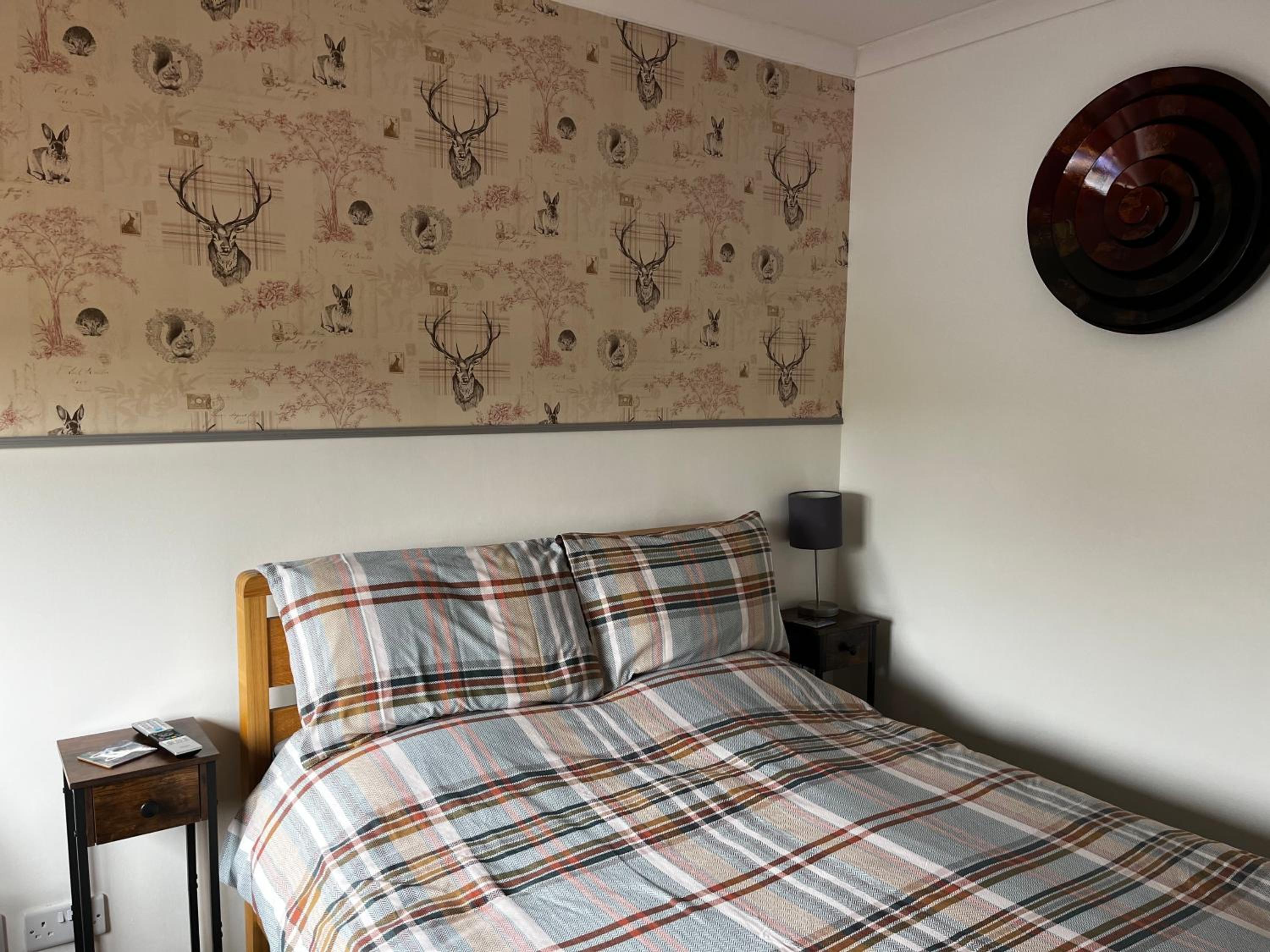 Exclusive Private double room, en-suite wet room Private entrance view 3