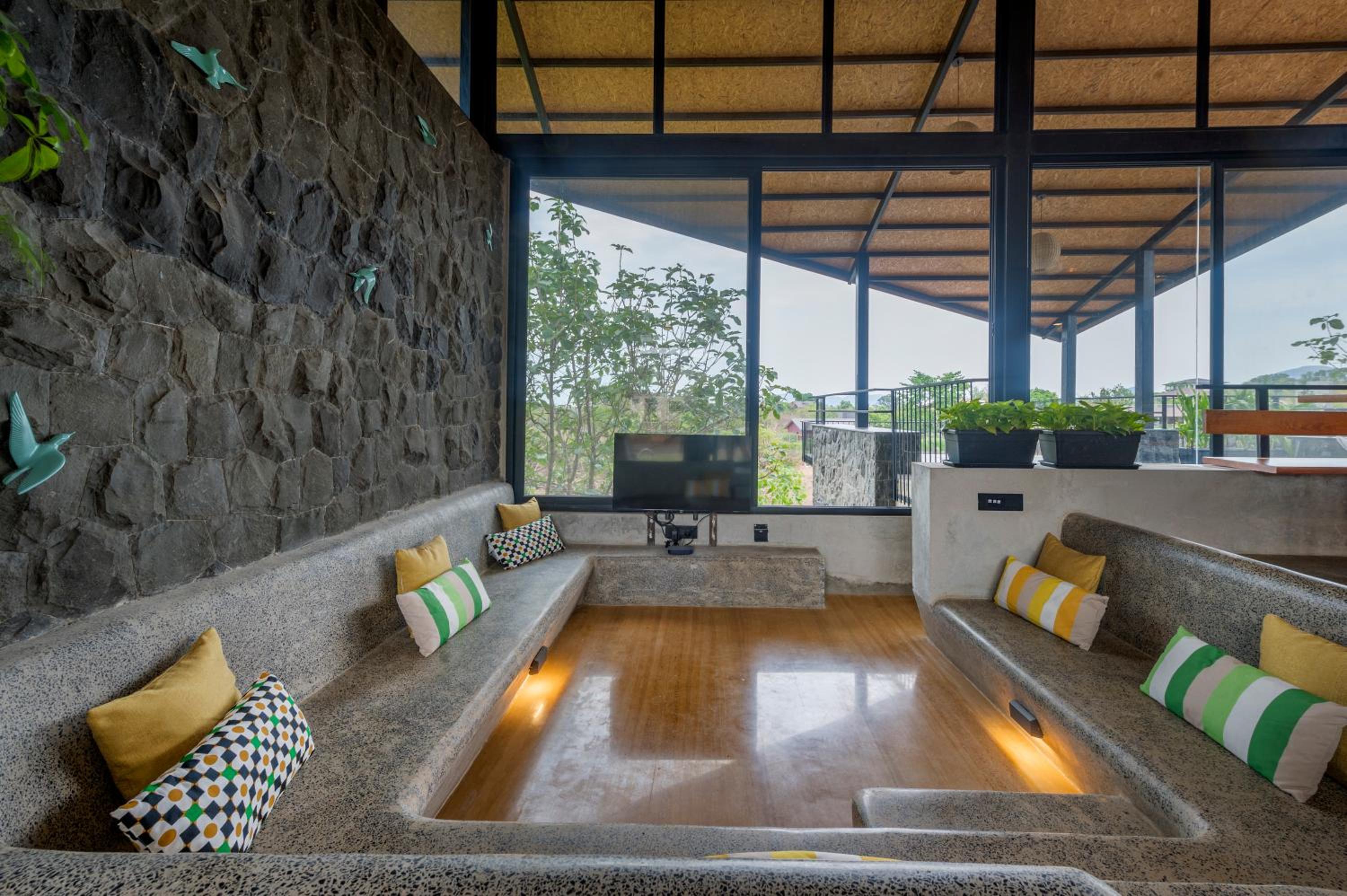 SaffronStays Black Rock - 3BR pet-friendly eco-luxe villa with pool, game room & sunrise deck in Nashik view 5