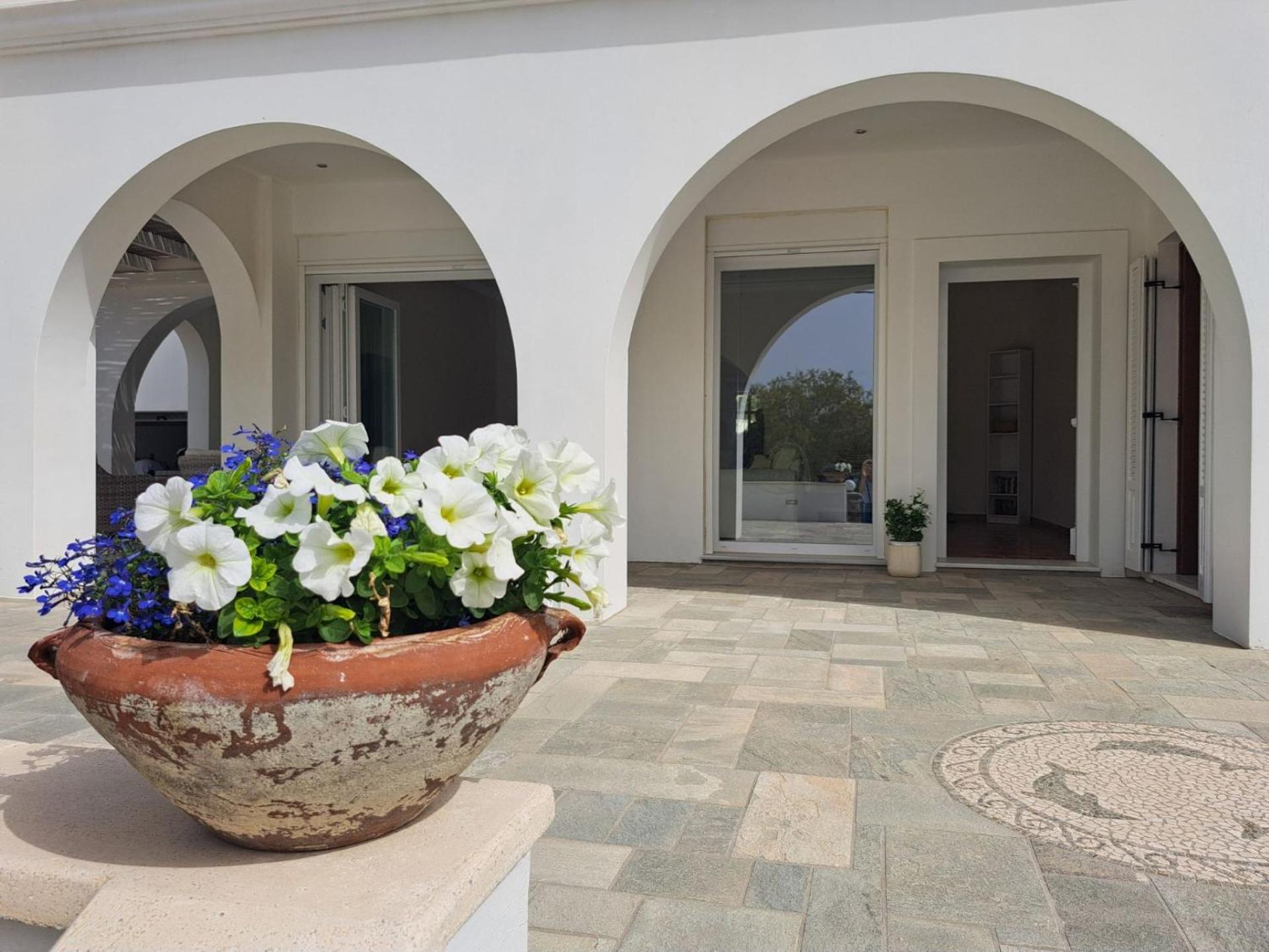 VILLA X Xirokampos Beach Leros view 2