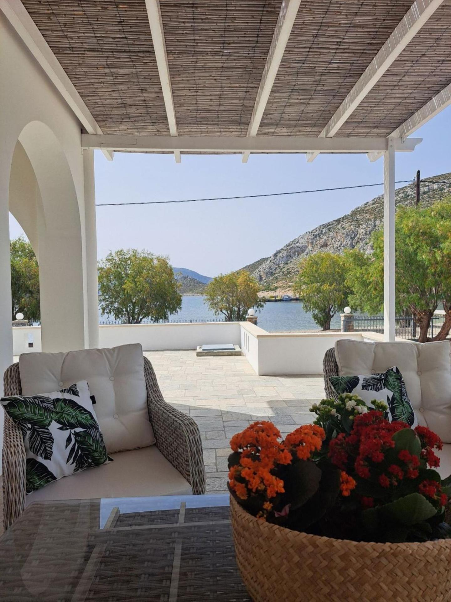 VILLA X Xirokampos Beach Leros view 4
