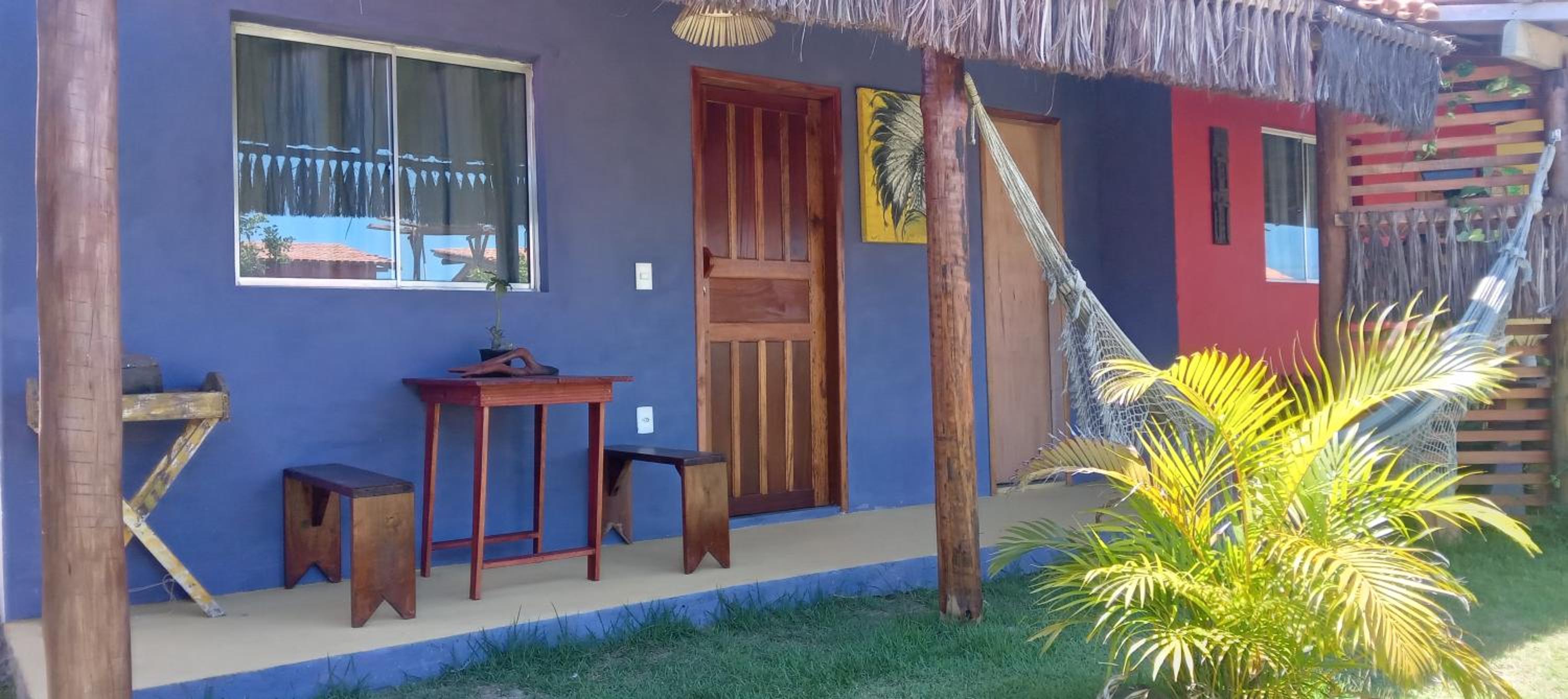 Villa do ET Caraíva - Suíte com piscina e ar condicionado a 100mts da praia