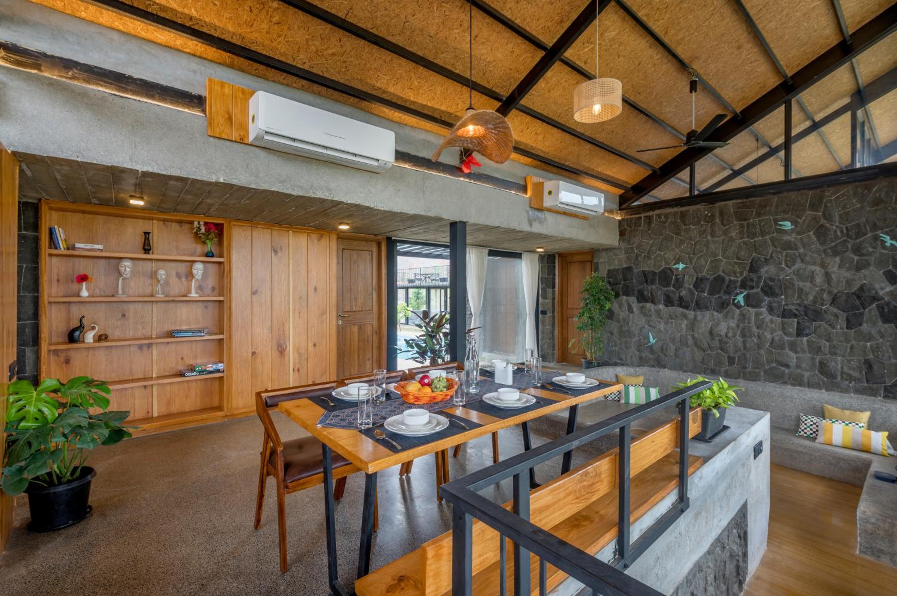 SaffronStays Black Rock - 3BR pet-friendly eco-luxe villa with pool, game room & sunrise deck in Nashik view 4