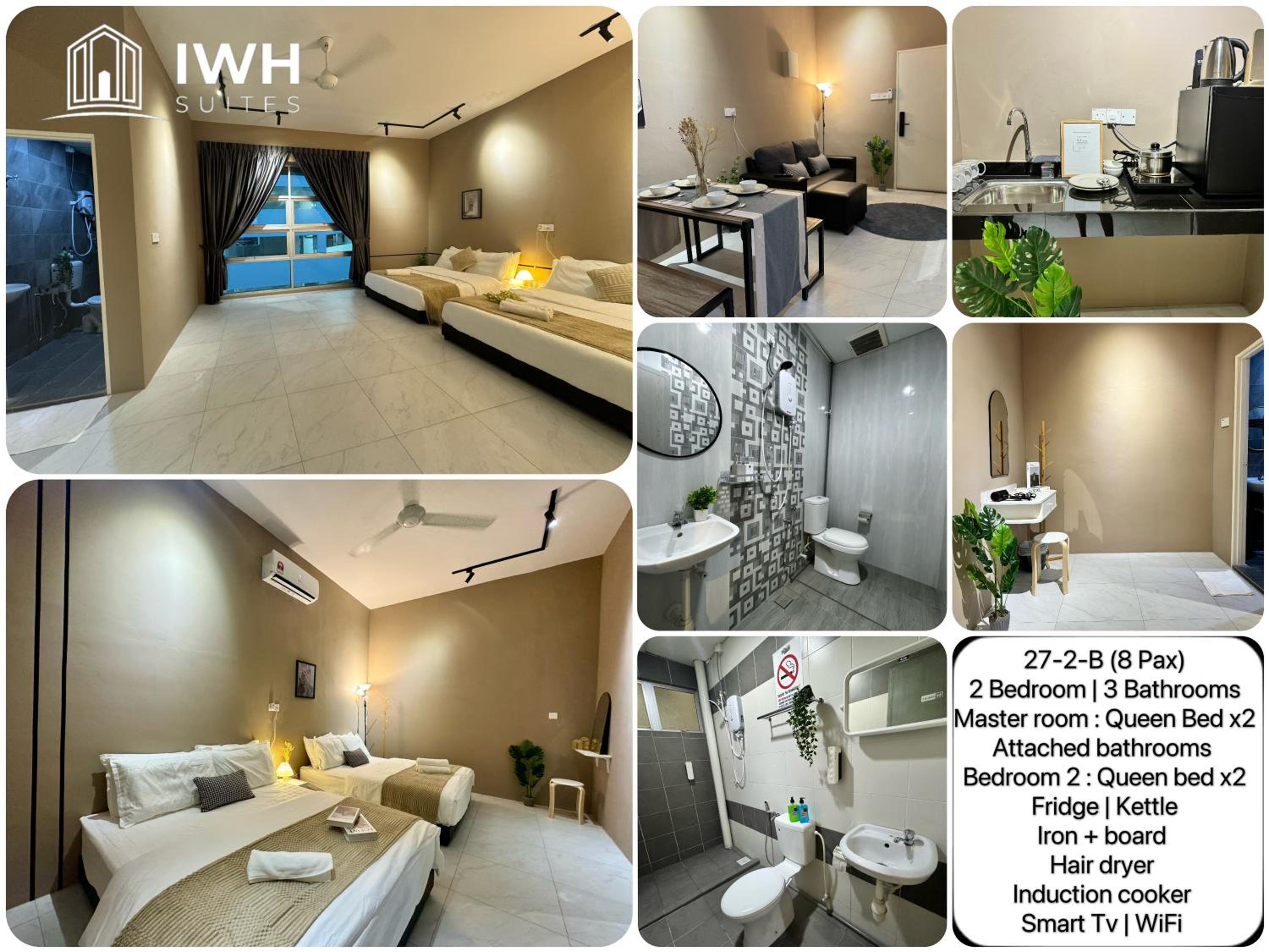 Ipoh Town SOHO Suites 8-34 pax by IWH Suites photo 7