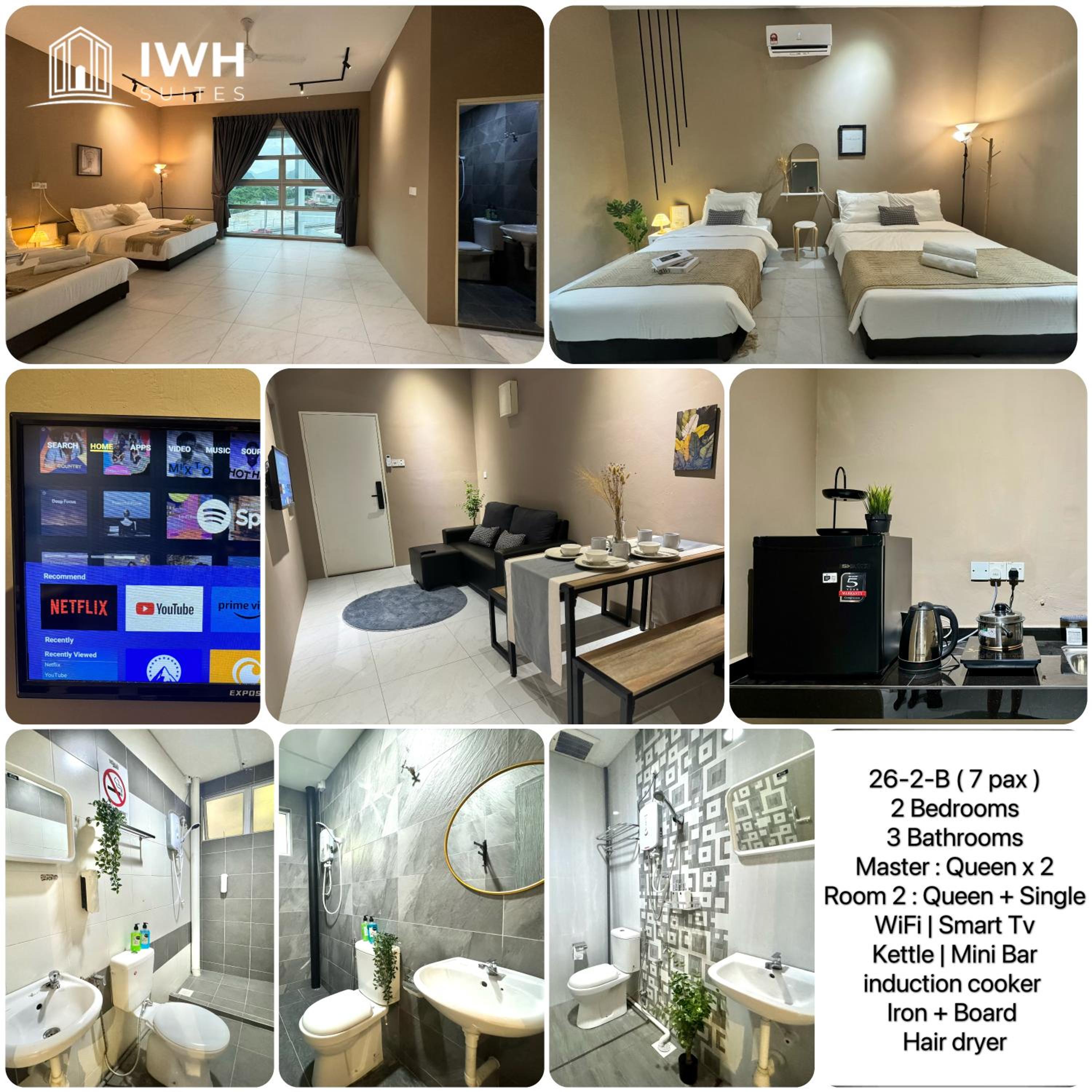 Ipoh Town SOHO Suites 8-34 pax by IWH Suites photo 5