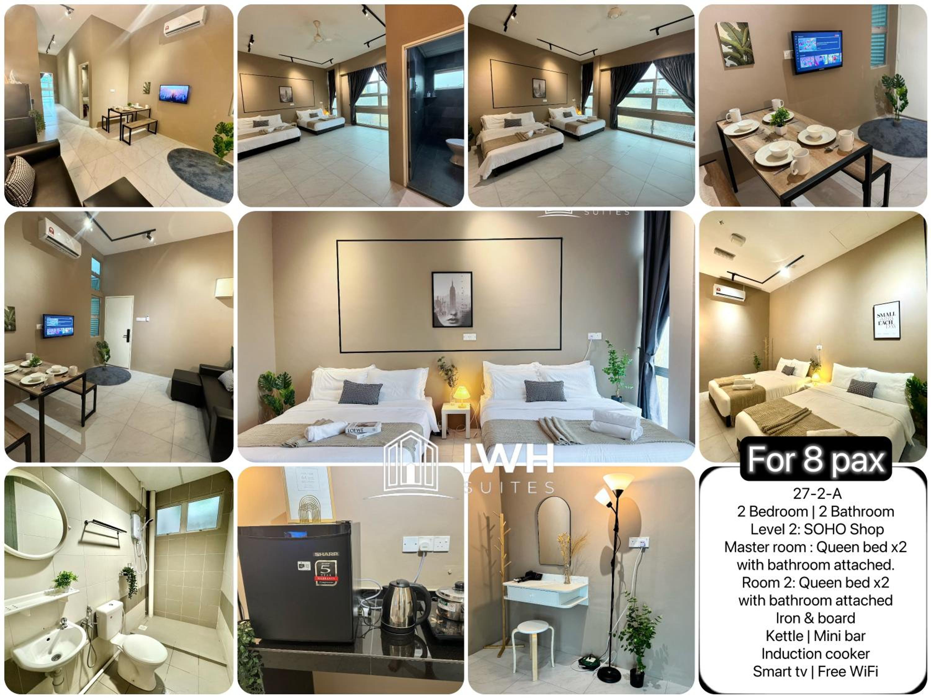 Ipoh Town SOHO Suites 8-34 pax by IWH Suites photo 6