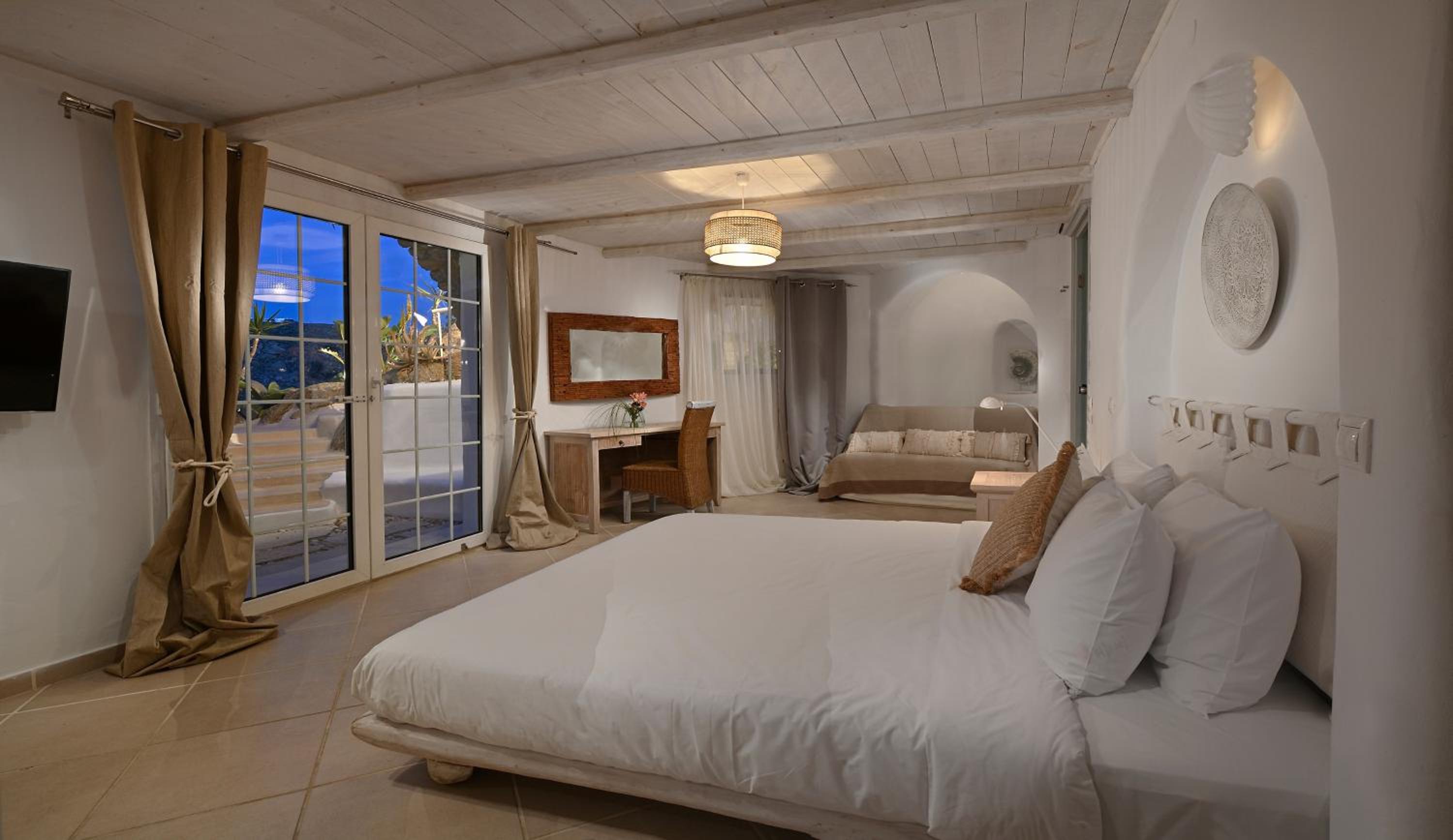 Luxury Villa - Platis Gialos - Pool view 2