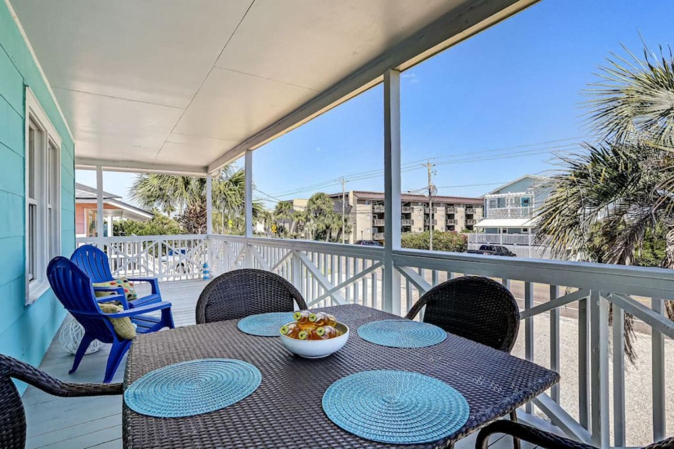 South Beach Cabana Up (Private Front Deck, Pool, Steps from the Beach) view 5