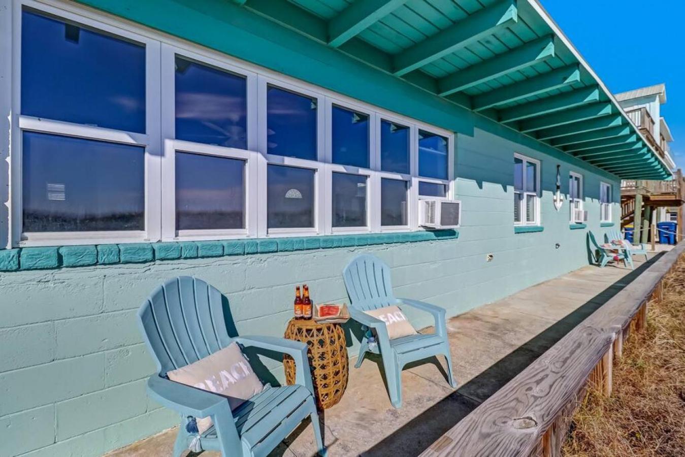 Sea Glass Cottage 2 - Renovated - Beachfront with Dune Views - Outdoor Courtyard view 2